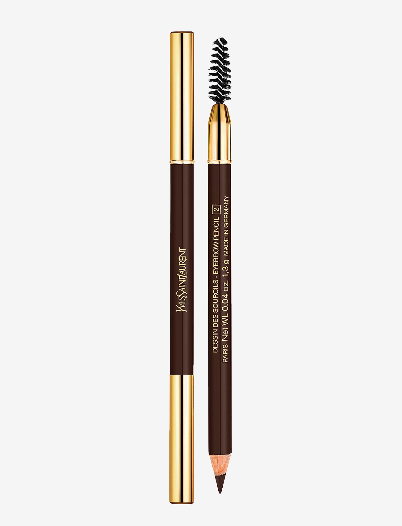Yves Saint Laurent Dessin Des Sourcils Eyebrow Pencil 2, Øjenbrynsblyant, Brun, Str: 1.3G