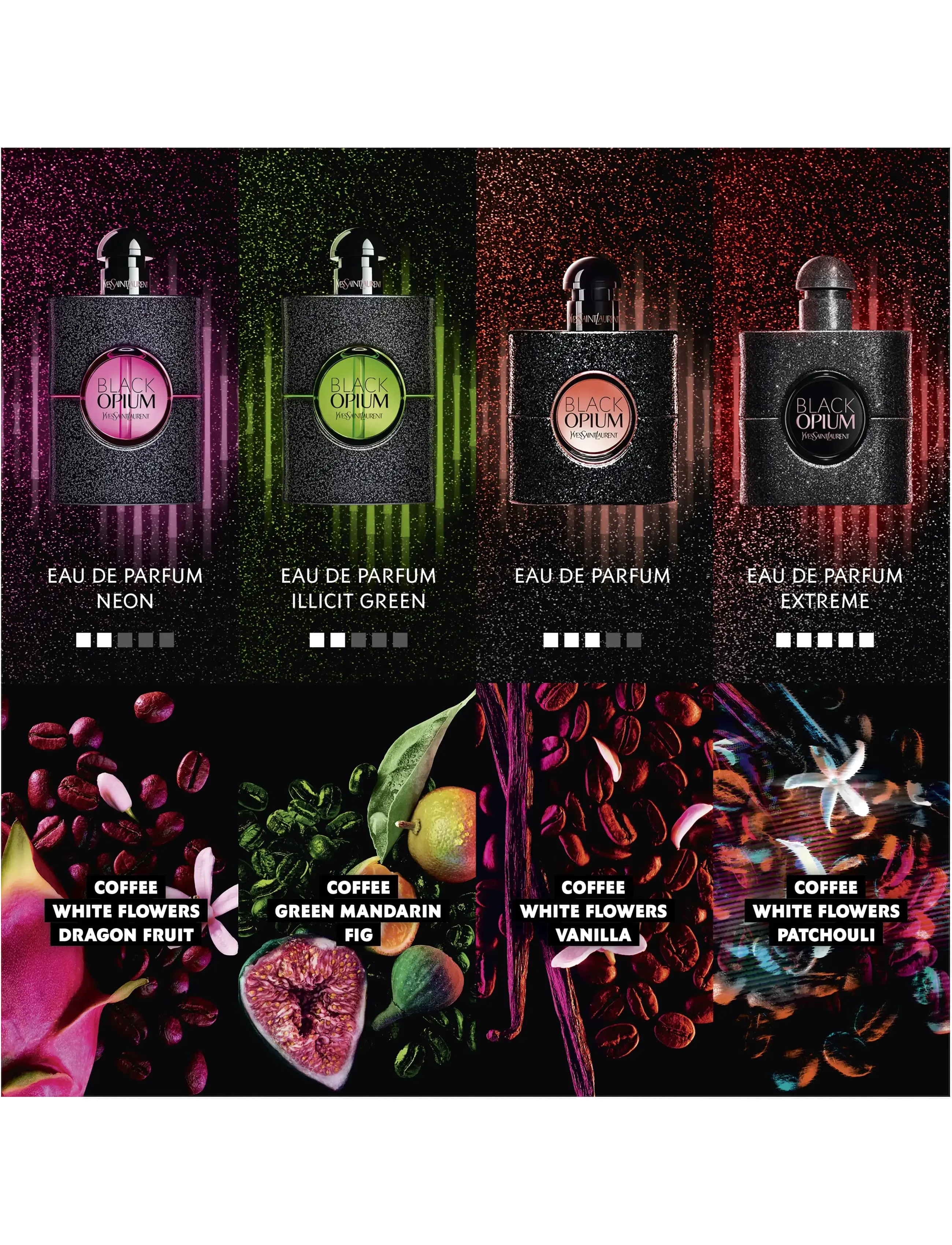 Yves Saint Laurent - Yves Saint Laurent Black Opium Eau de Parfum 30ml - bliv klar til date night - clear - 5