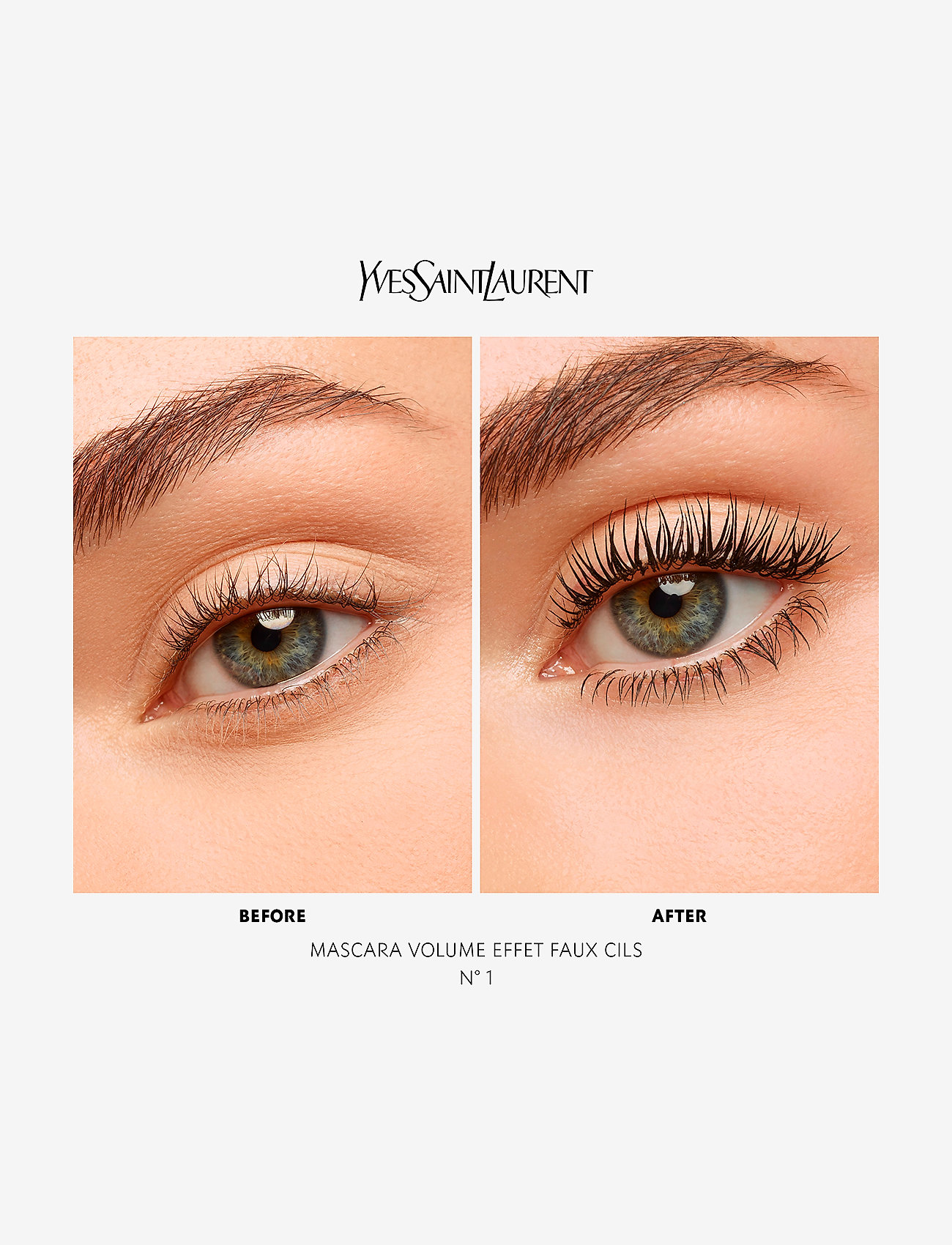 Yves Saint Laurent - Yves Saint Laurent Volume Effet Faux Cils Mascara 1 - silmät ja kulmakarvat - 1 sort - 1