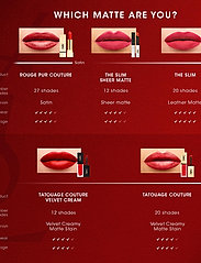 Yves Saint Laurent - Rouge Pur Couture The Slim Lipstick - læbestifter - 9 red enigma - 5