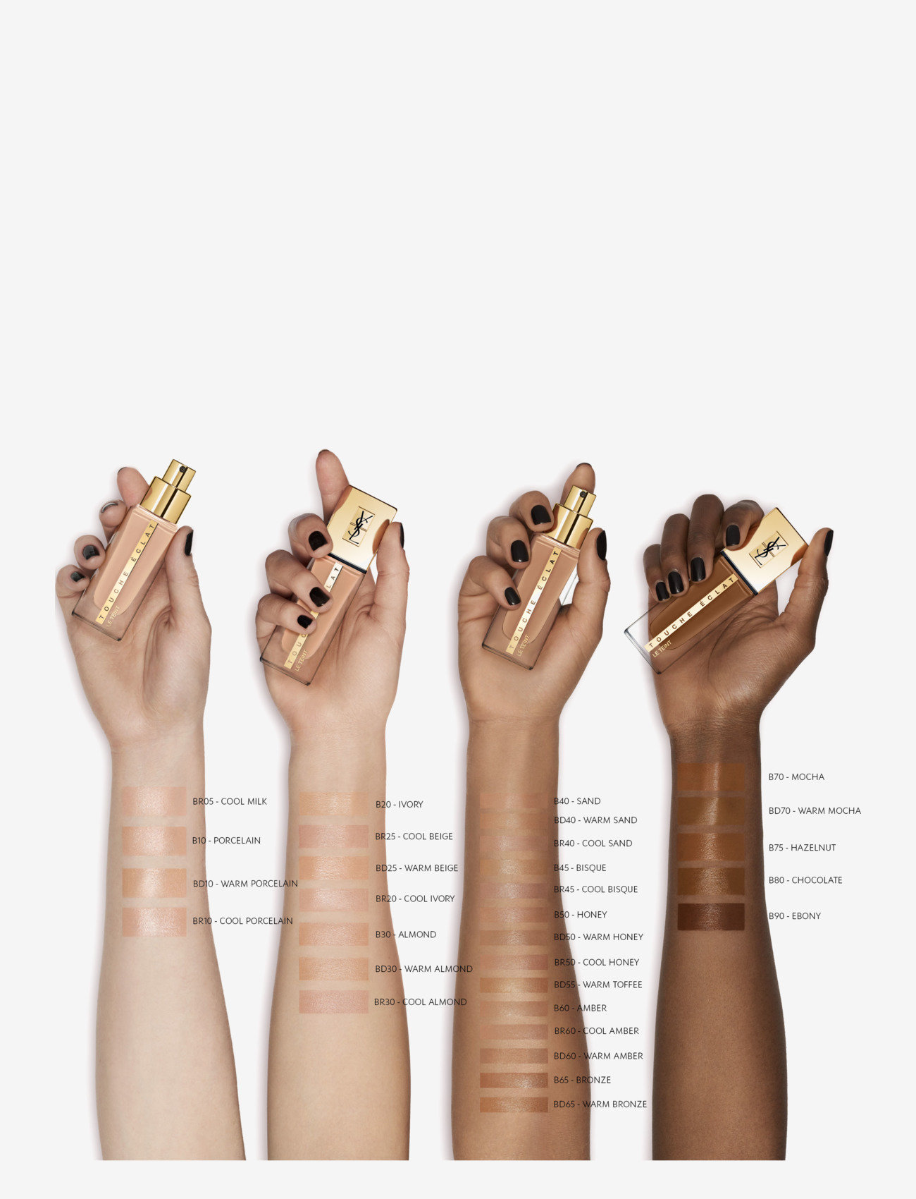 Yves Saint Laurent - Yves Saint Laurent Le Teint Fluid Foundation BR40 - smink - br40 - 5