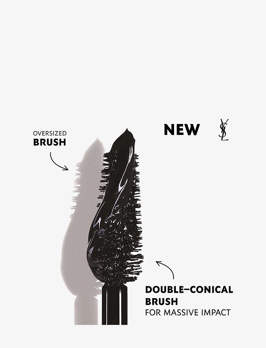 Yves Saint Laurent - Yves Saint Laurent Lash Clash Extreme Volume Mascara - silmät ja kulmakarvat - black - 2