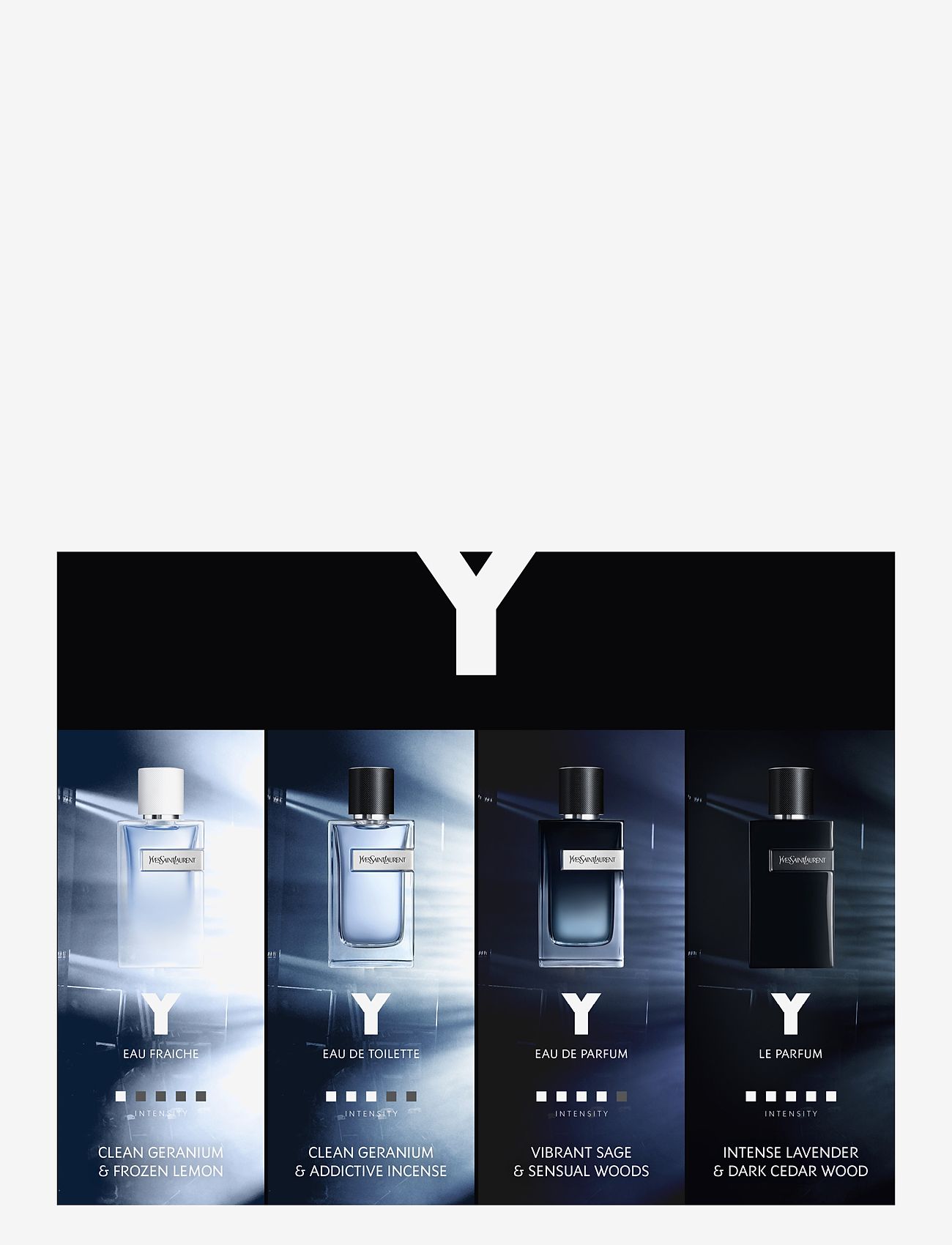 Yves Saint Laurent - Yves Saint Laurent Y Eau de Toilette 100 ml - til ham  - clear - 3