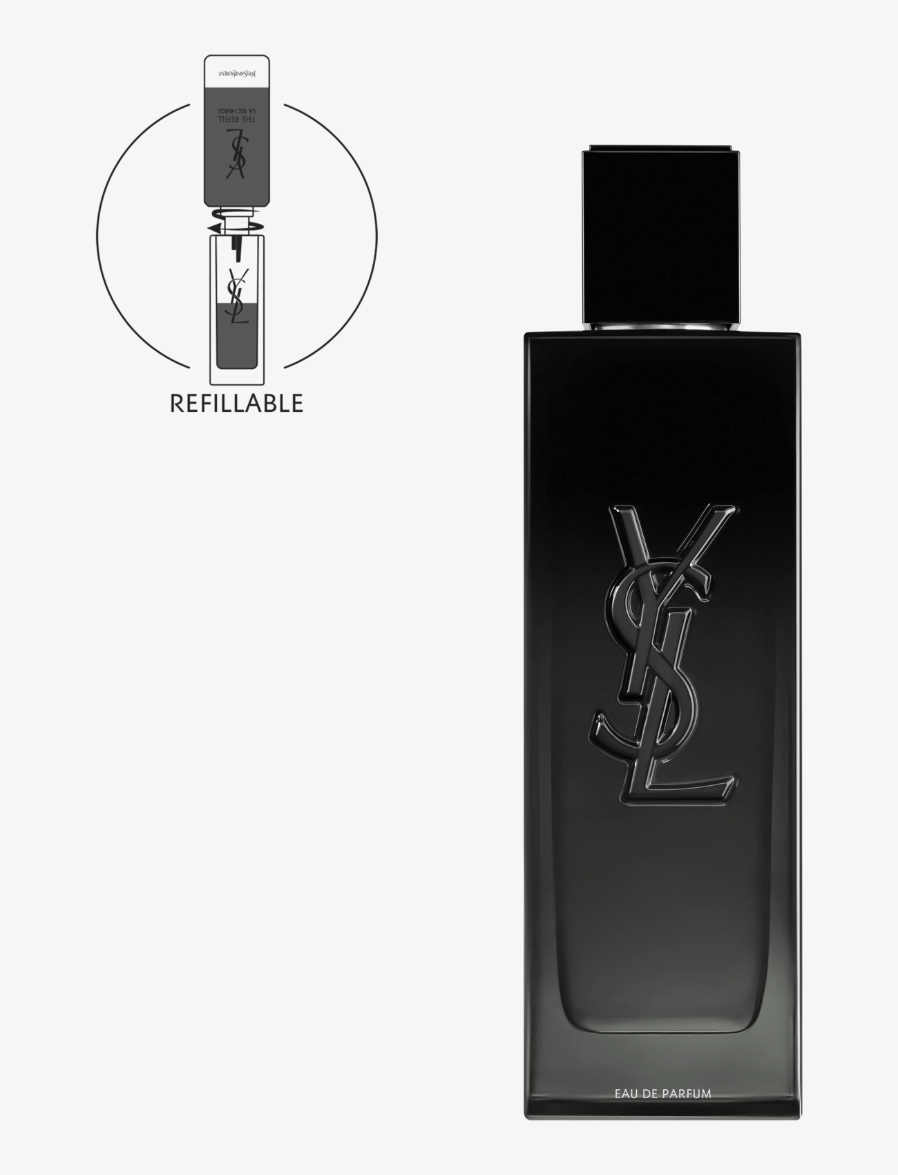 Yves Saint Laurent Yves Saint Laurent MYSLF Eau de Parfum 100ml - Parfumer & dufte - CLEAR / undefined