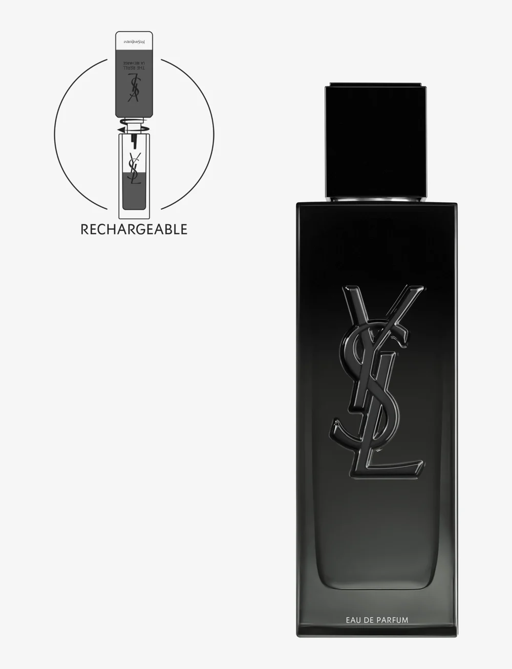 Yves Saint Laurent - Yves Saint Laurent MYSLF Eau de Parfum 60ml - till honom  - clear - 0