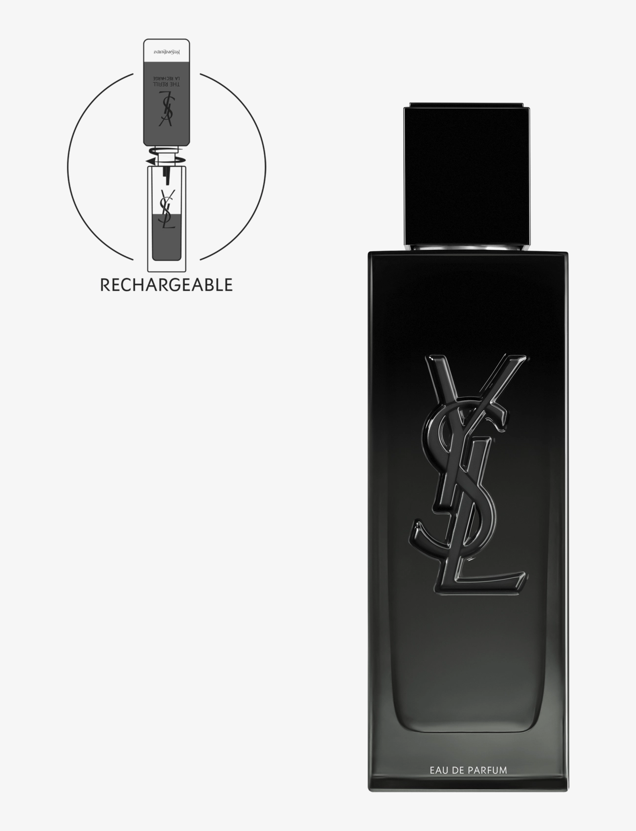 Yves Saint Laurent Yves Saint Laurent MYSLF Eau de Parfum 60ml - Deals - CLEAR / undefined