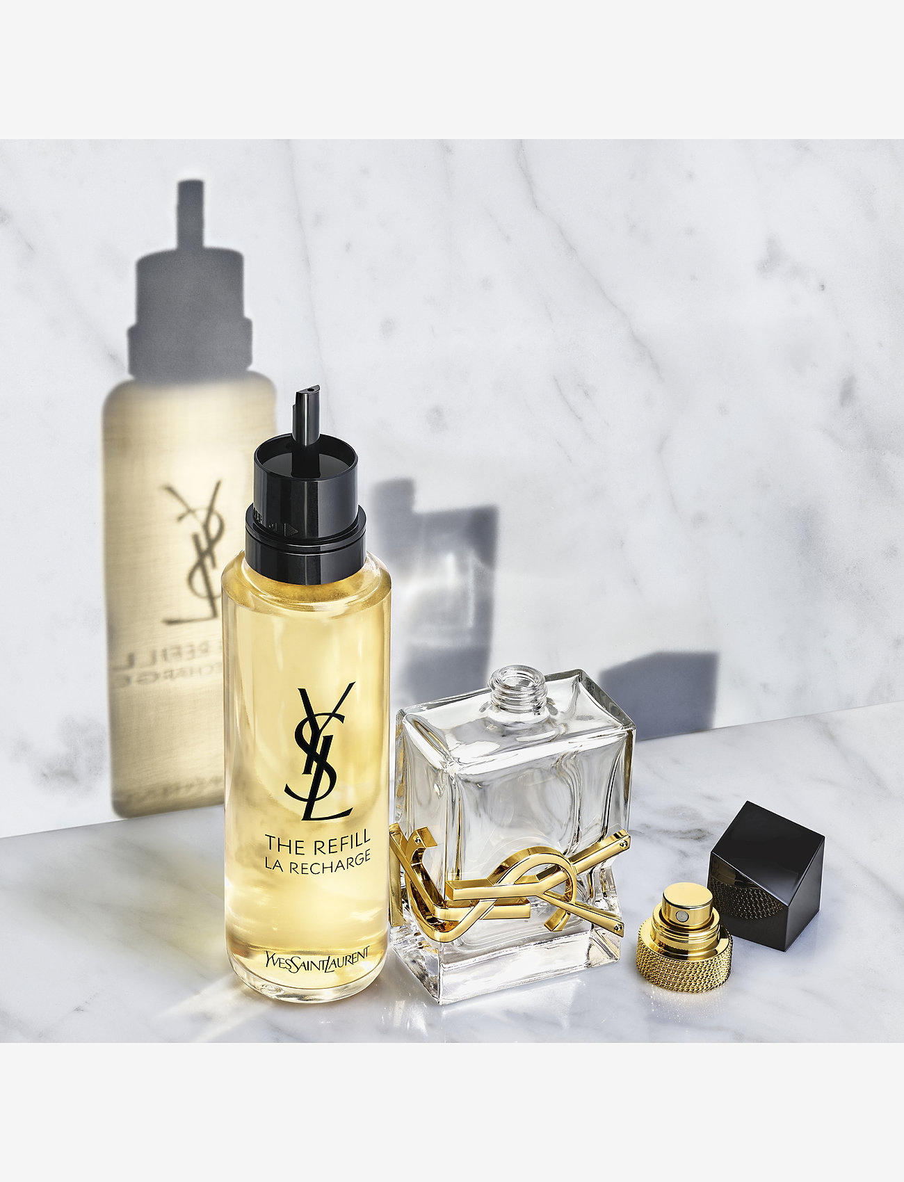 Yves Saint Laurent - Yves Saint Laurent Libre Eau De Parfum Refill 150ml - til hende  - clear - 3