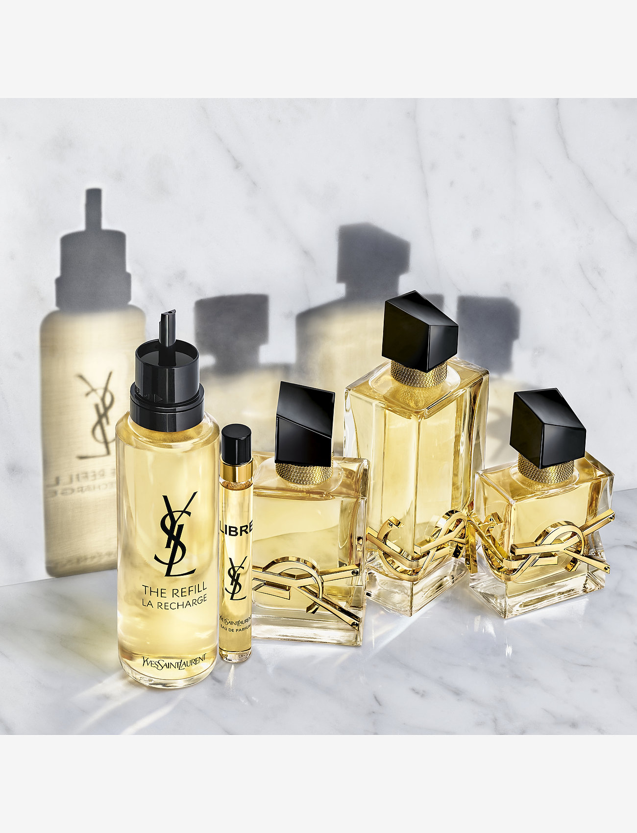 Yves Saint Laurent - Yves Saint Laurent Libre Eau De Parfum Refill 150ml - til hende  - clear - 5