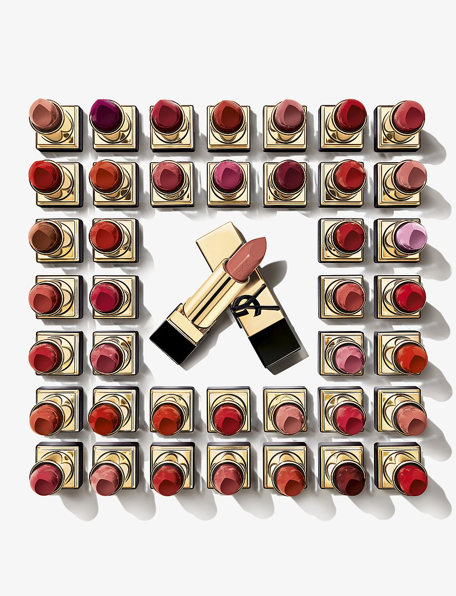 Yves Saint Laurent - Yves Saint Laurent Rouge Pur Couture Pure Color-In-Care Satin Lipstick N3 - meikit - n3 - 2
