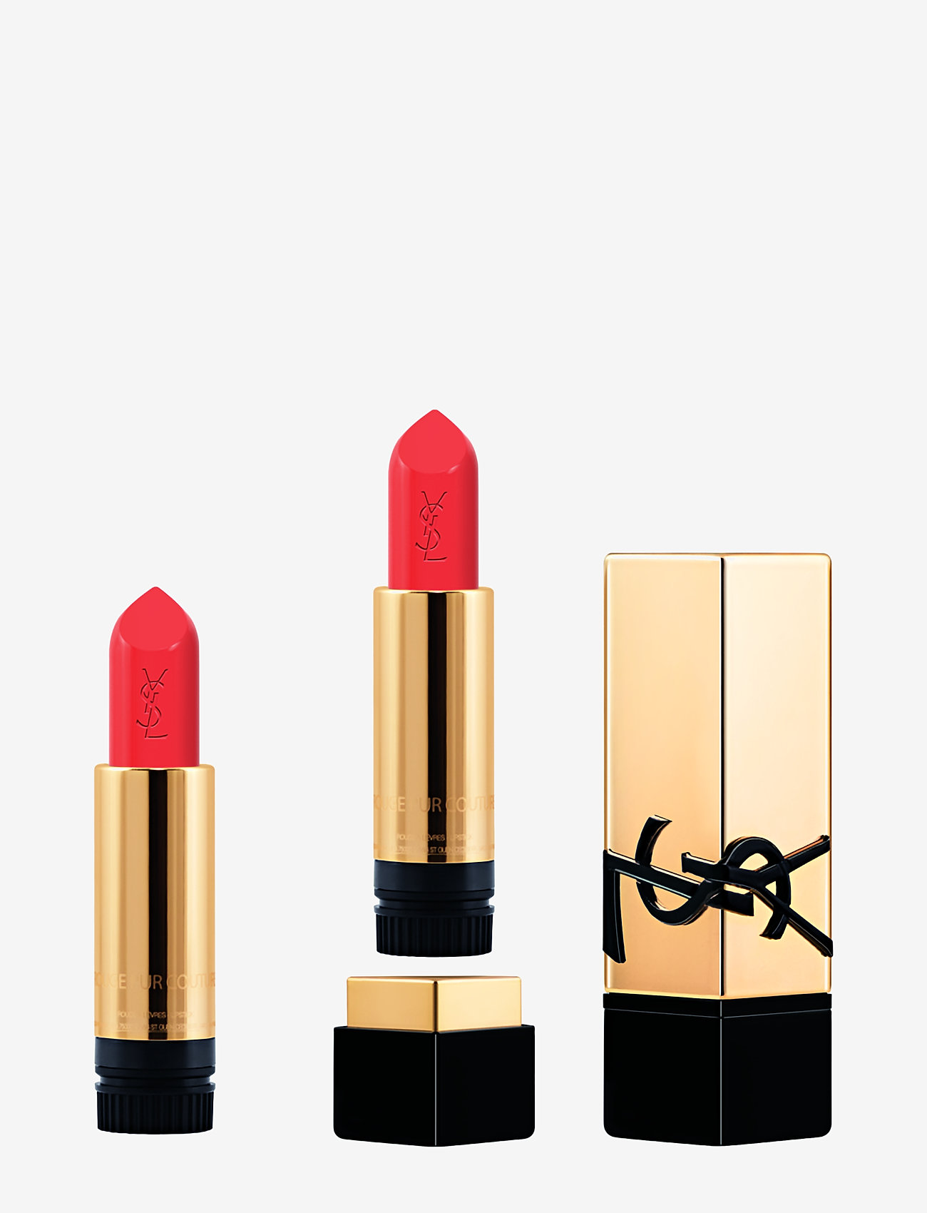Yves Saint Laurent - Yves Saint Laurent Rouge Pur Couture Pure Color-In-Care Satin Lipstick Refill - bliv klar til date night - om - 1
