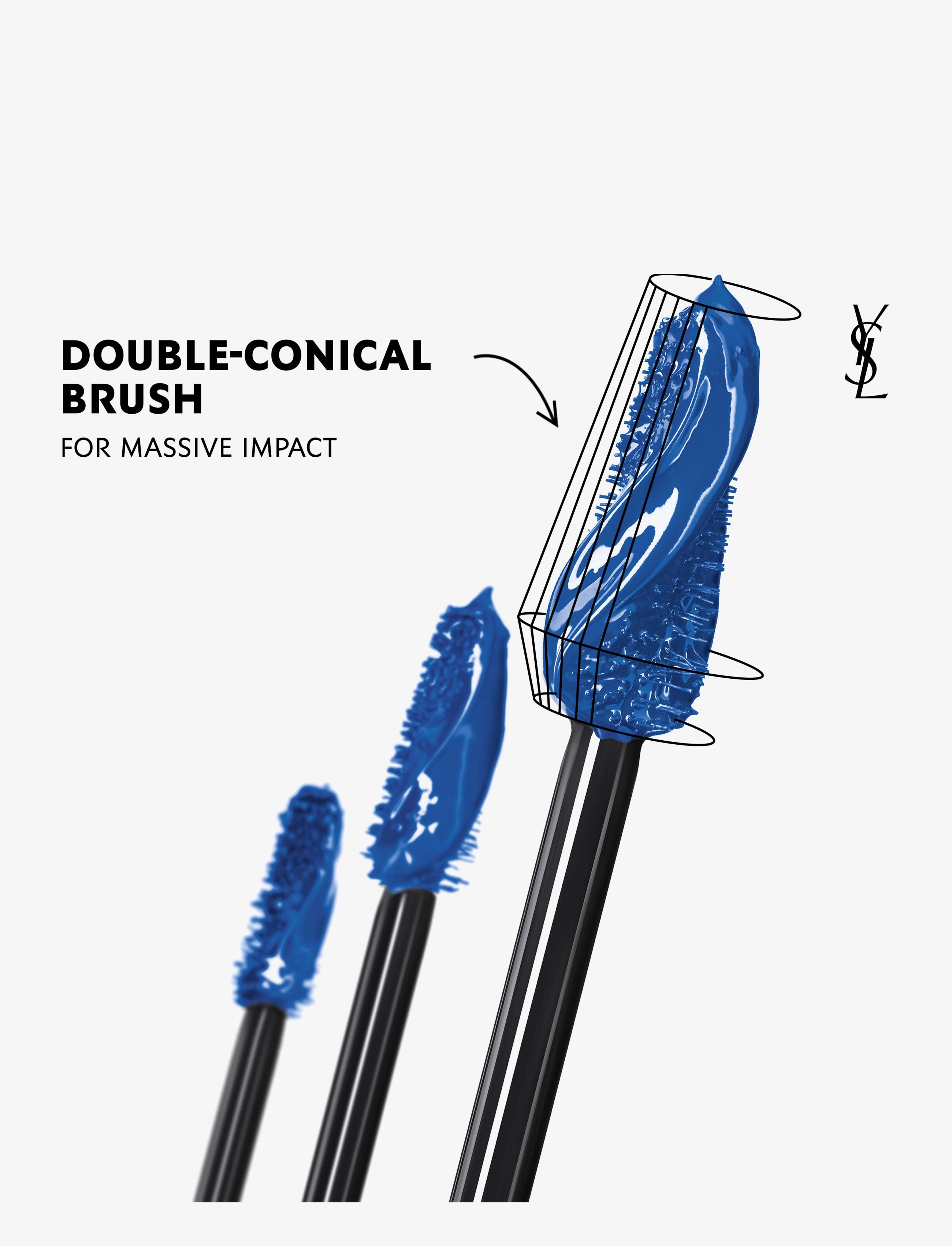 Yves Saint Laurent - Yves Saint Laurent Lash Clash Extreme Volume Mascara Electric Blue - Øyne og bryn  - 4 - 2