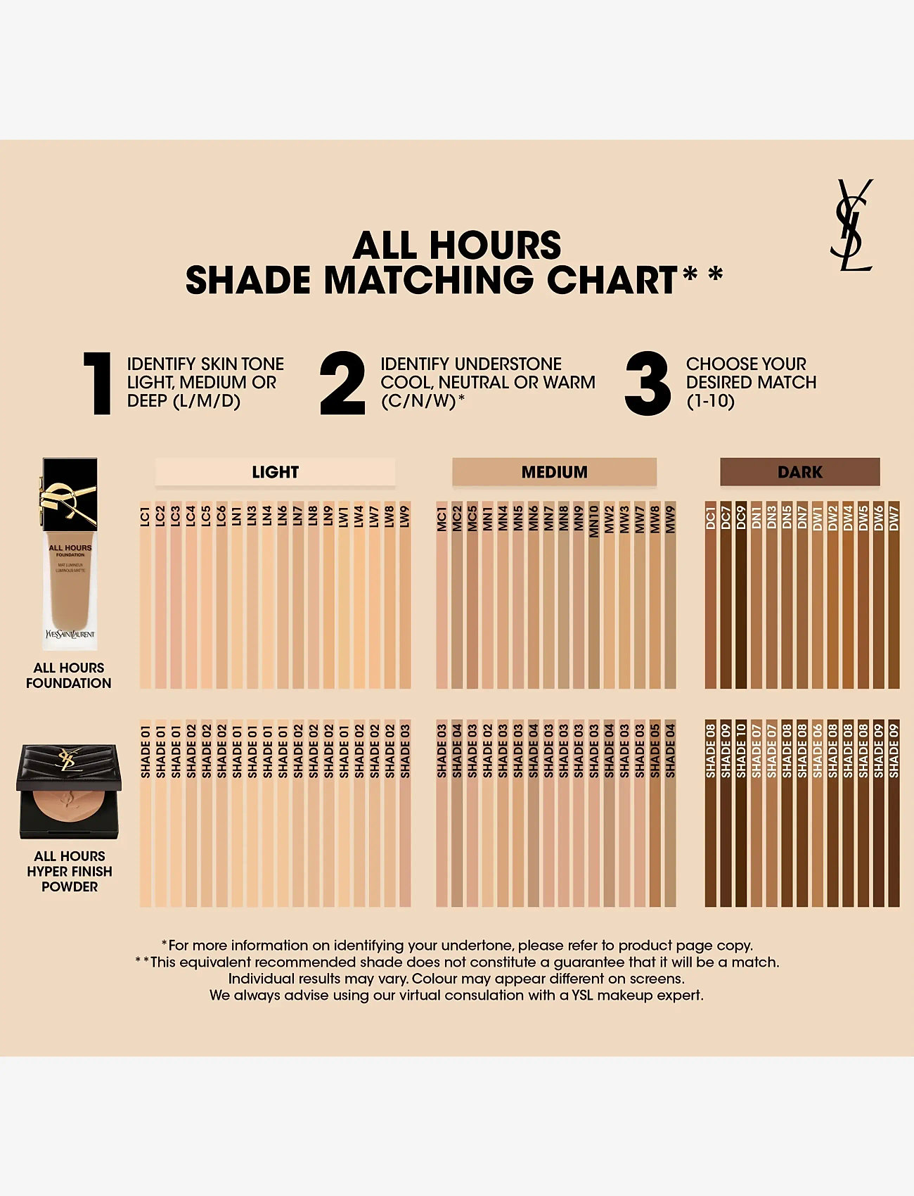 Yves Saint Laurent - YSL ALL HOURS HYPER FINISH POWDER - makeup - shade 2 - 4