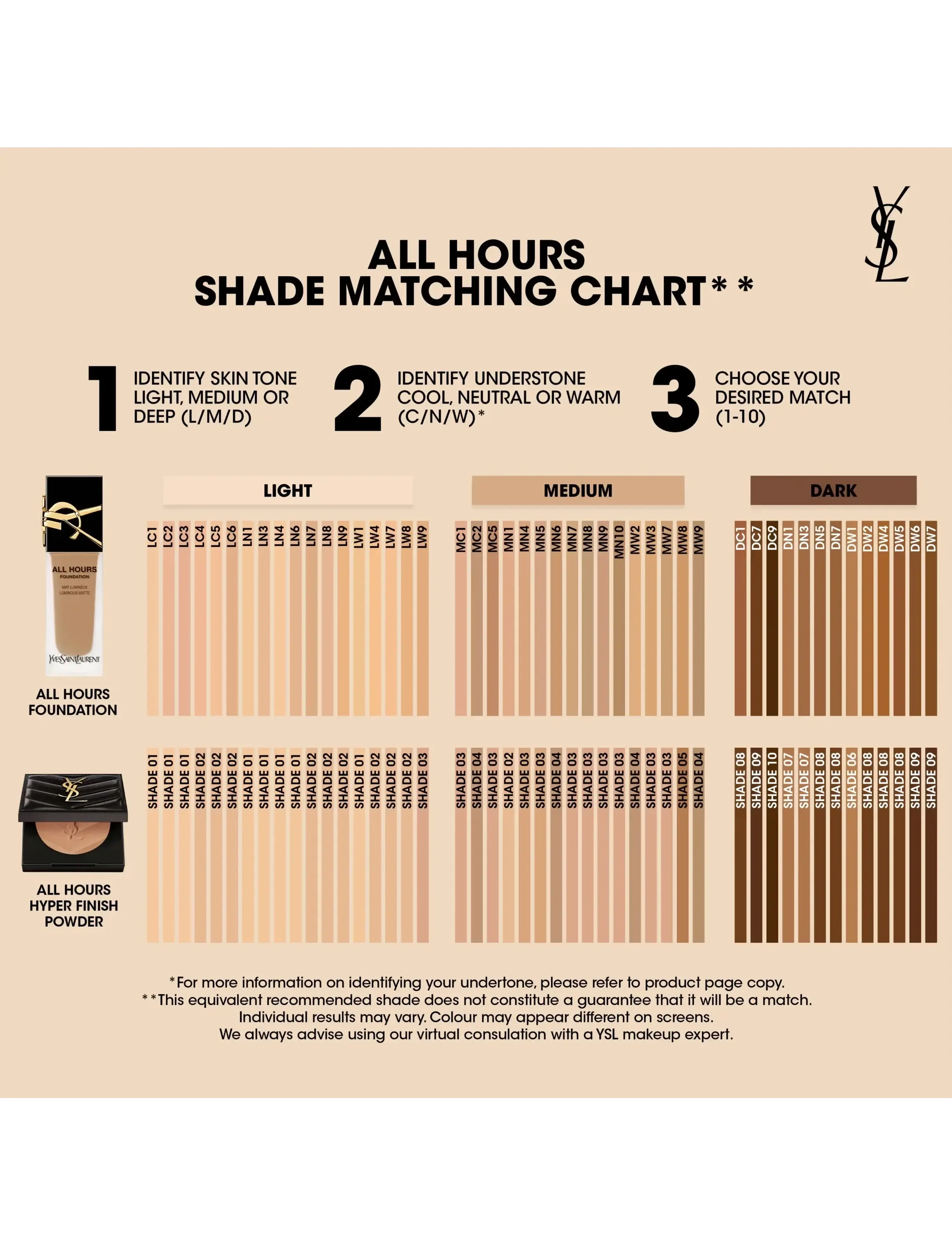 Yves Saint Laurent - YSL ALL HOURS HYPER FINISH POWDER - meikit - 8 - 4