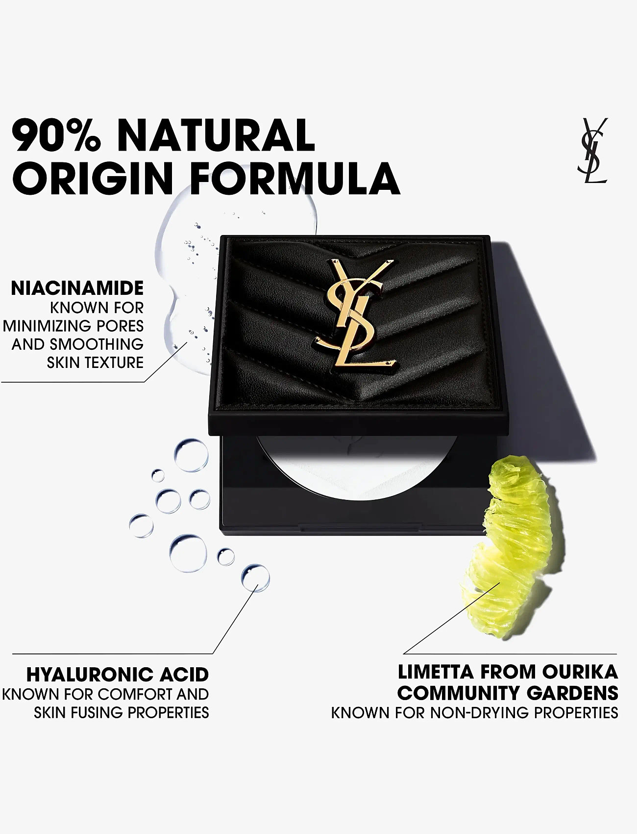 Yves Saint Laurent - YSL ALL HOURS HYPER FINISH POWDER TRANSLUCENT 11 - meikit - clear - 5