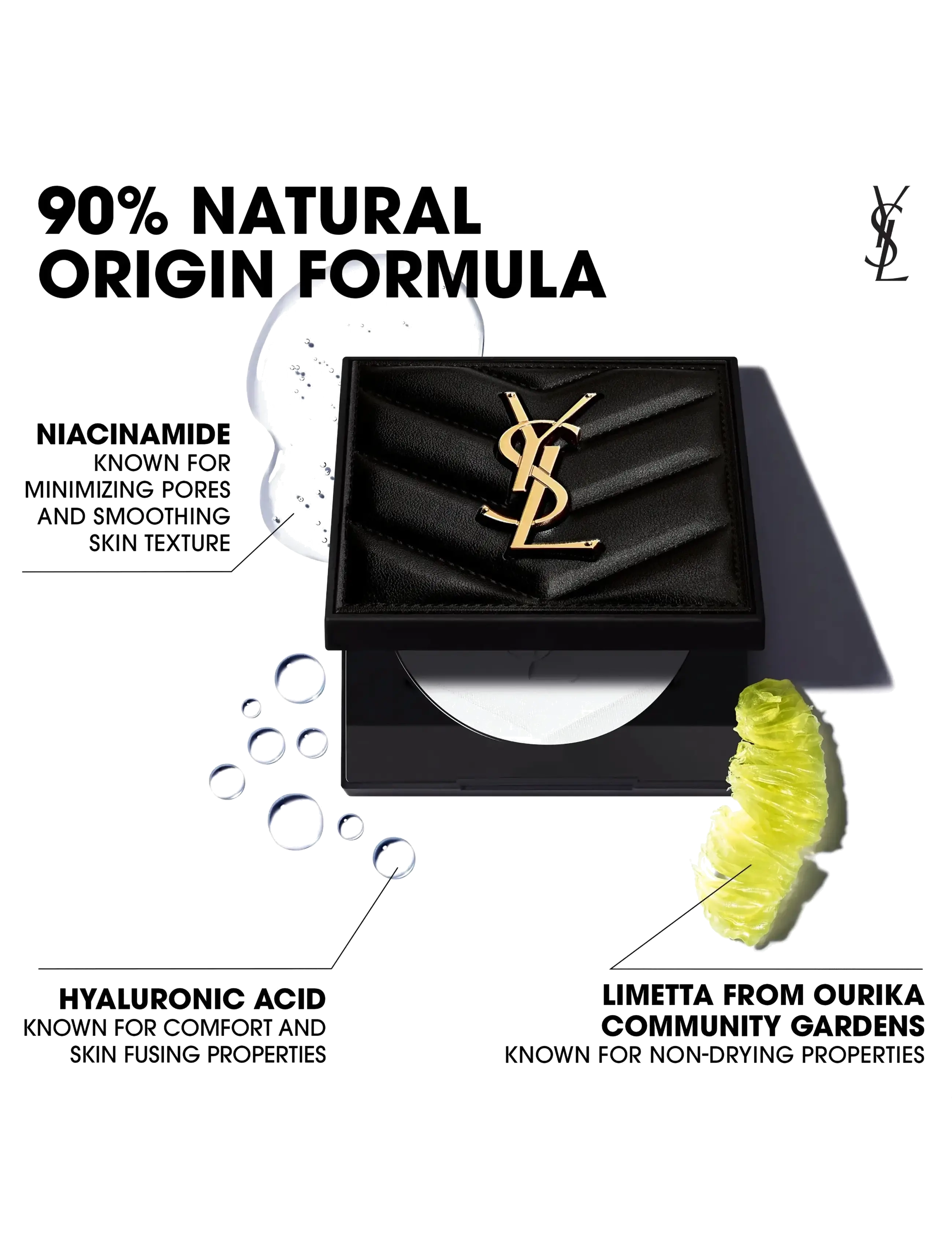 Yves Saint Laurent - YSL ALL HOURS HYPER FINISH POWDER TRANSLUCENT 11 - förðunarvörur - clear - 5