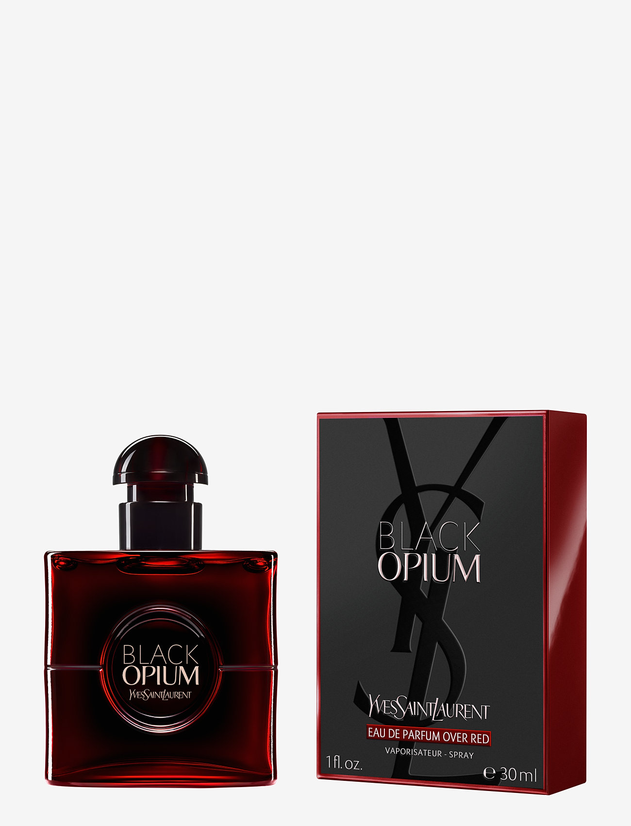 Yves Saint Laurent - Yves Saint Laurent Black Opium Eau de Parfum Over Red 30ml - för honom - clear - 1