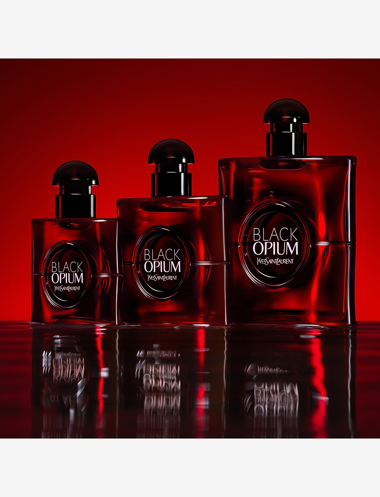 Yves Saint Laurent - Yves Saint Laurent Black Opium Eau de Parfum Over Red 30ml - för honom - clear - 5
