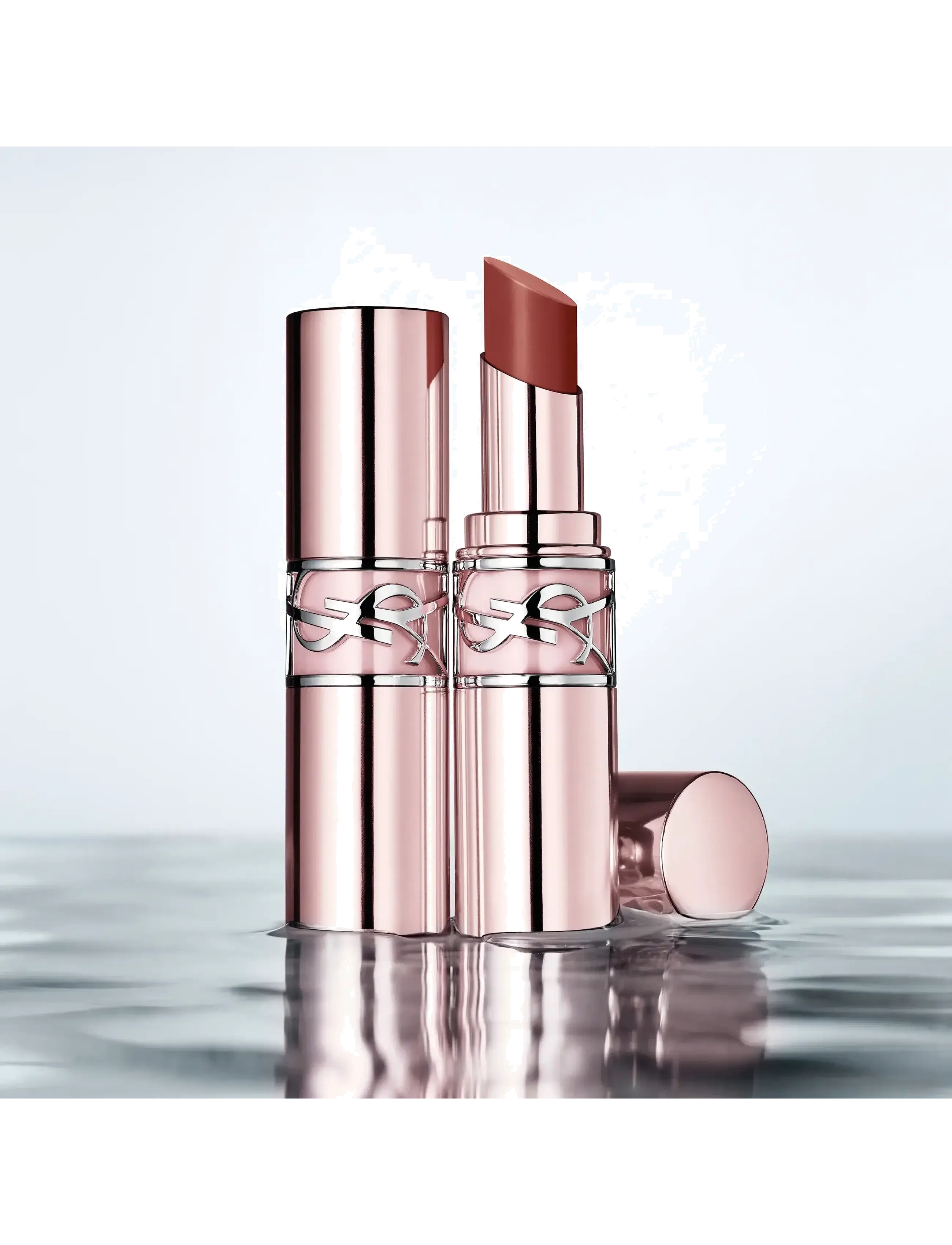 Yves Saint Laurent - YSL LOVESHINE CANDY GLOW TINTED LIP BALM NUDE PLEASURE 7B - läppbalsam - nude pleasure - 3