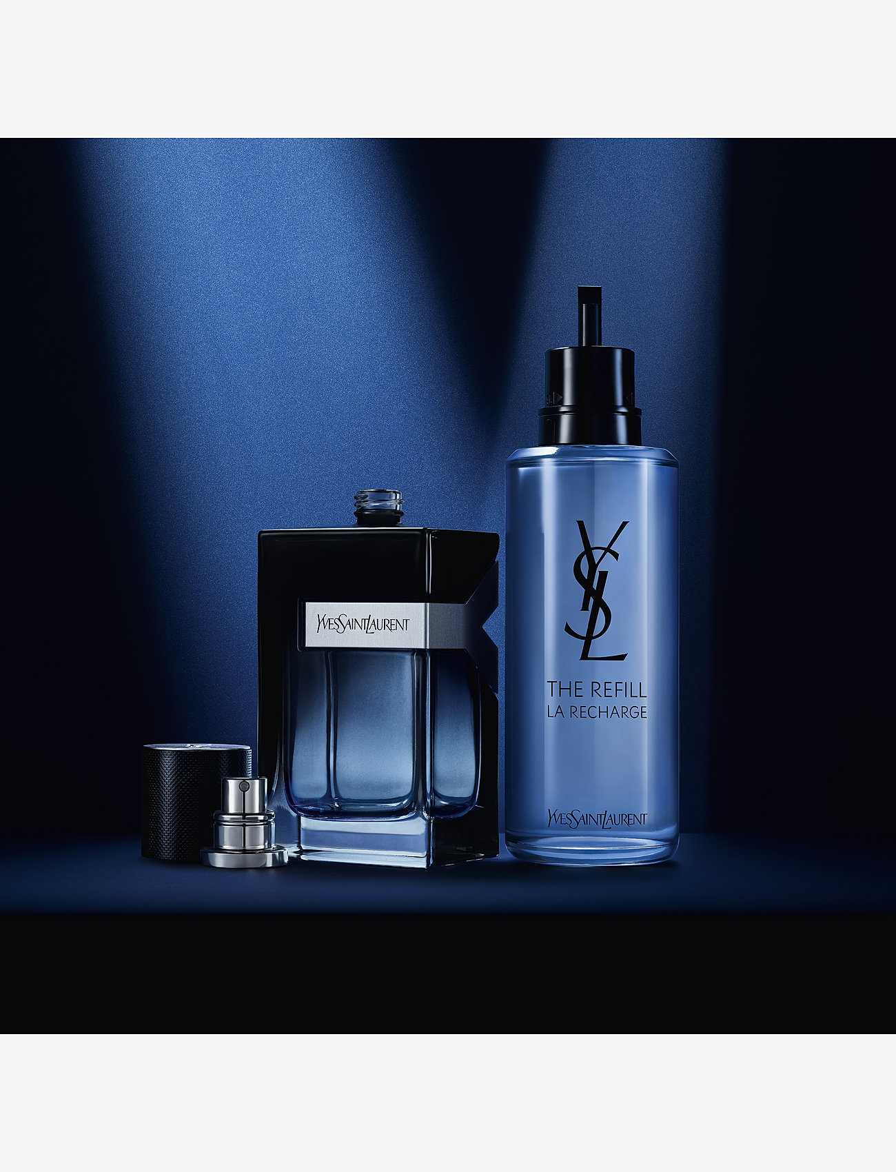 Yves Saint Laurent - Yves Saint Laurent Y Eau De Parfum Refill 150ml - till honom  - clear - 3