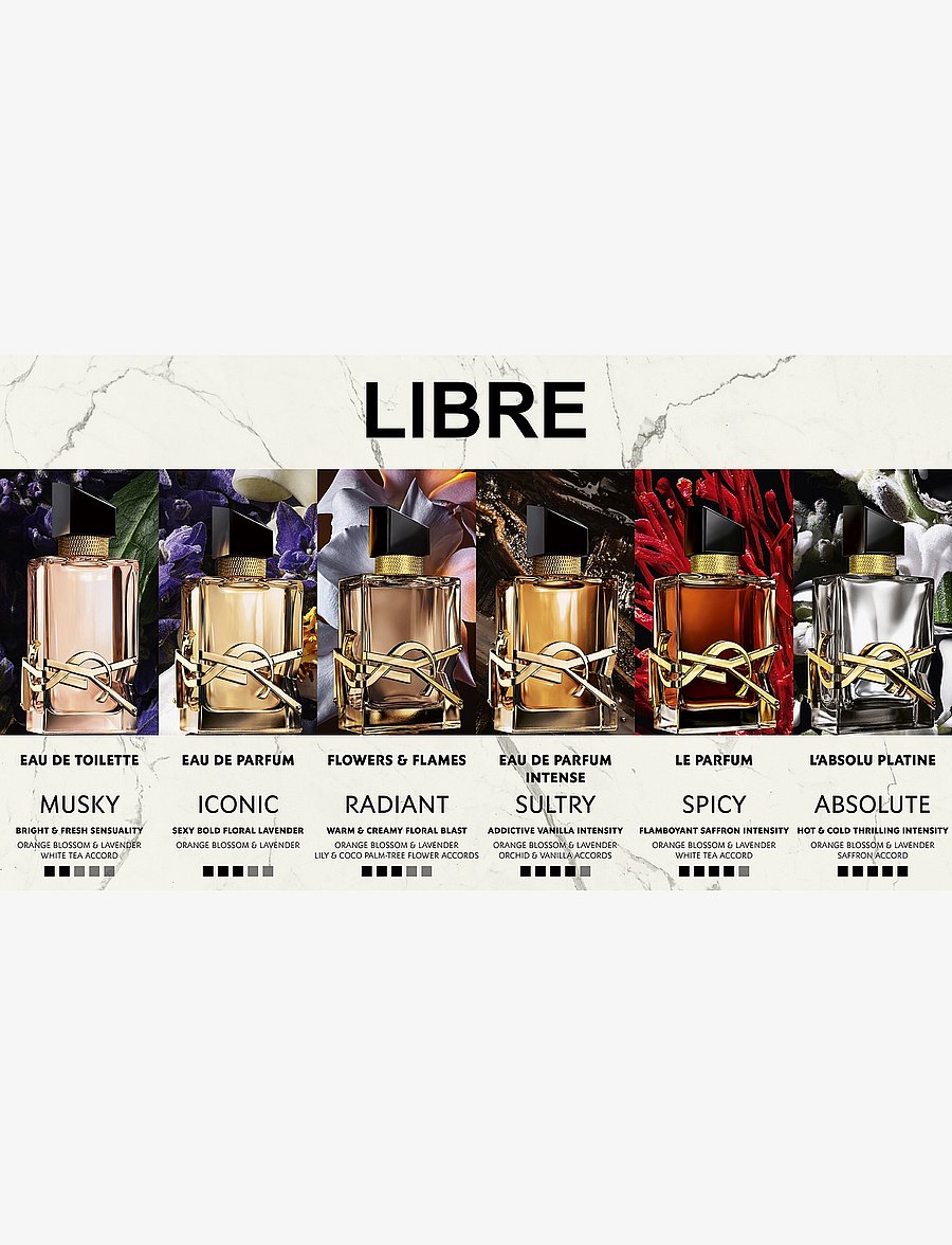 Yves Saint Laurent - YSL LIBRE EDP FLORALE 50ML MV - bliv klar til date night - clear - 4