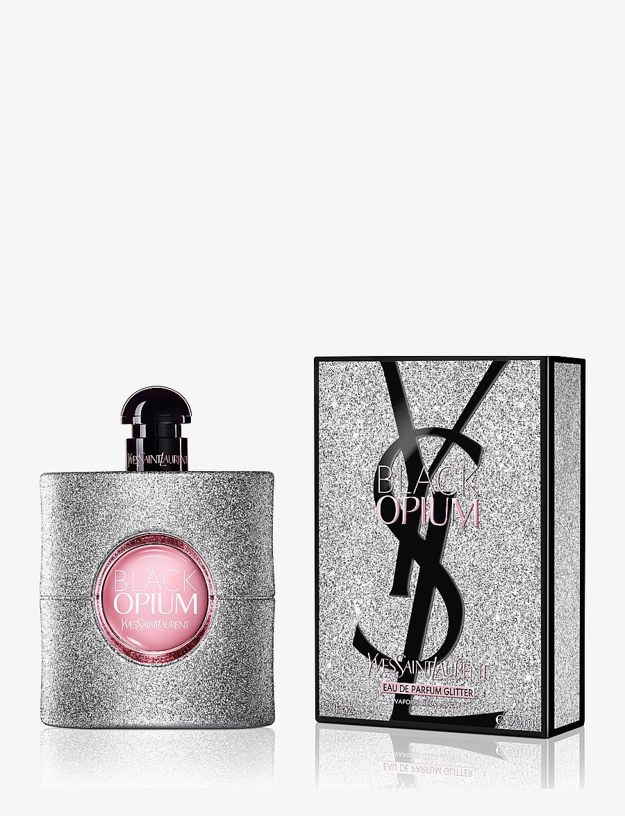 Yves Saint Laurent - YSL Black Opium GLITTER V90ML FG - redo för date night - clear - 1
