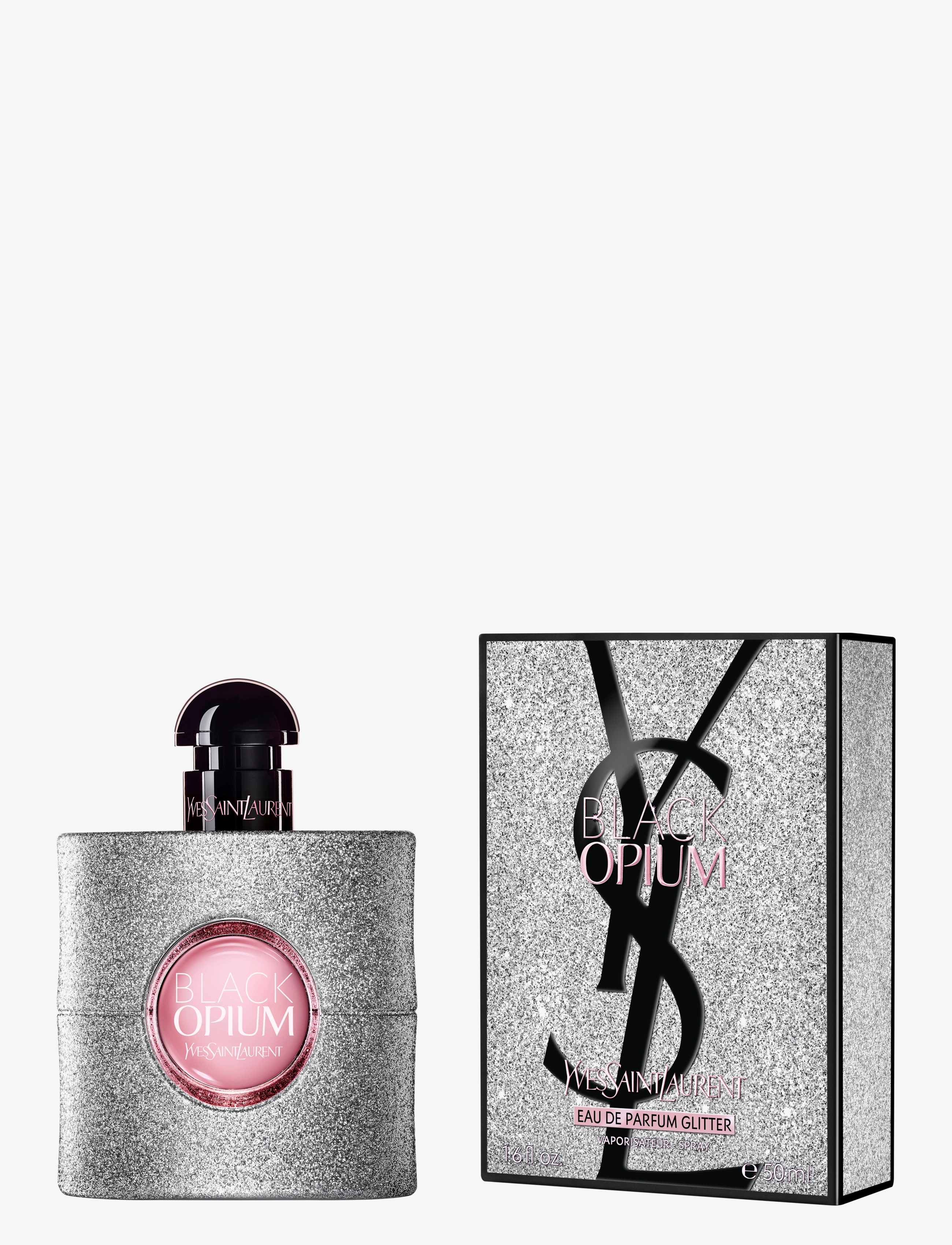 Yves Saint Laurent - YSL Black Opium GLITTER V50ML FG - til henne - clear - 1