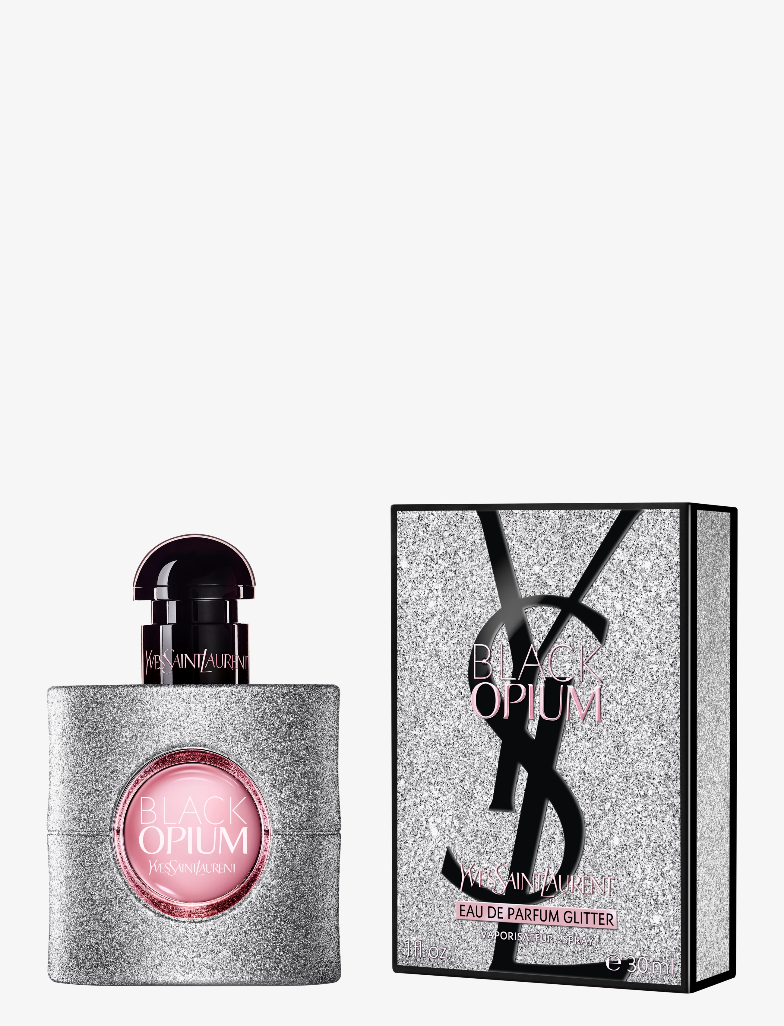 Yves Saint Laurent - YSL Black Opium GLITTER V30ML FG - til henne - clear - 1