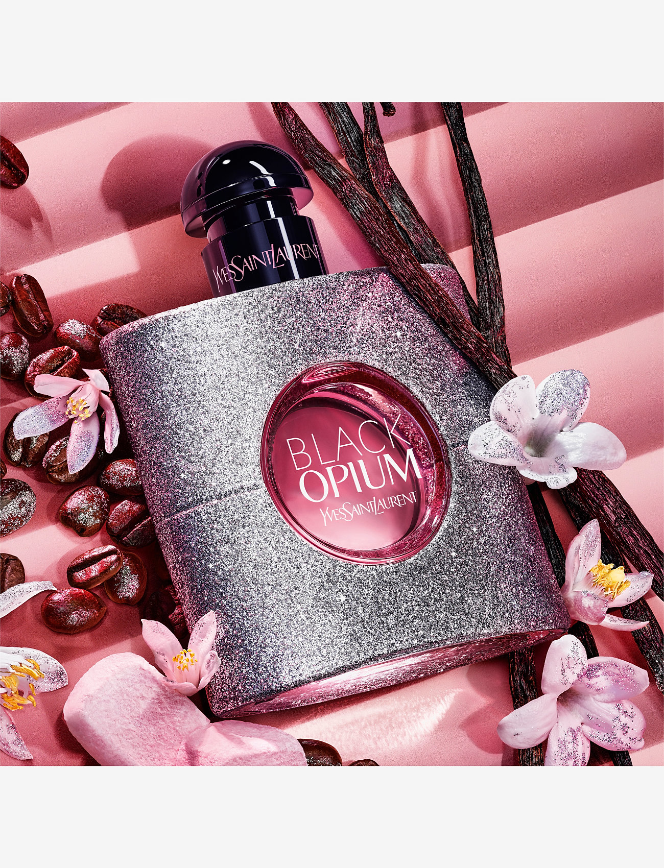 Yves Saint Laurent - YSL Black Opium GLITTER V30ML FG - for her - clear - 3