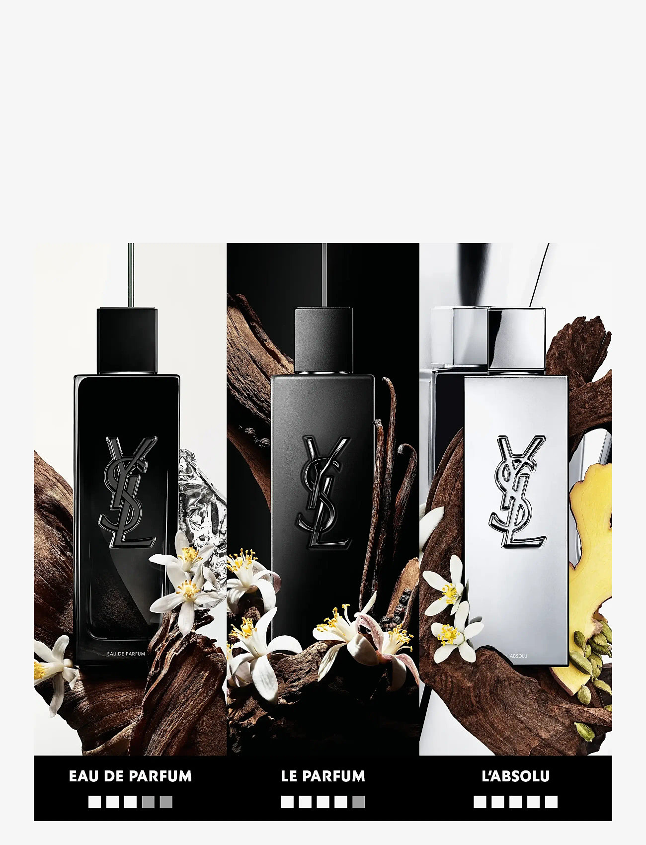 Yves Saint Laurent - Yves Saint Laurent MYSLF L'Absolu 60ml - til ham  - clear - 4