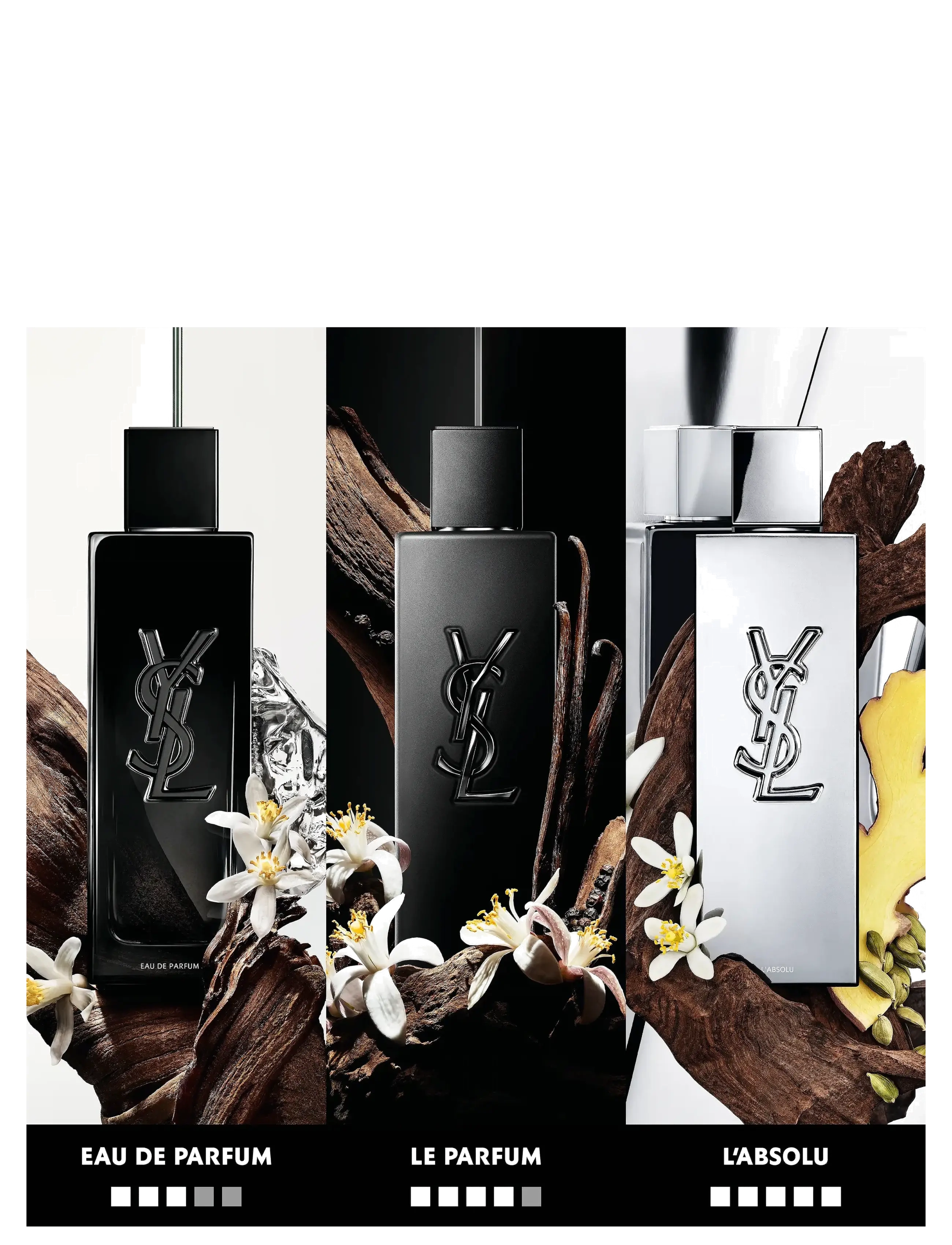 Yves Saint Laurent - Yves Saint Laurent MYSLF L'Absolu 40ml - til ham  - clear - 5