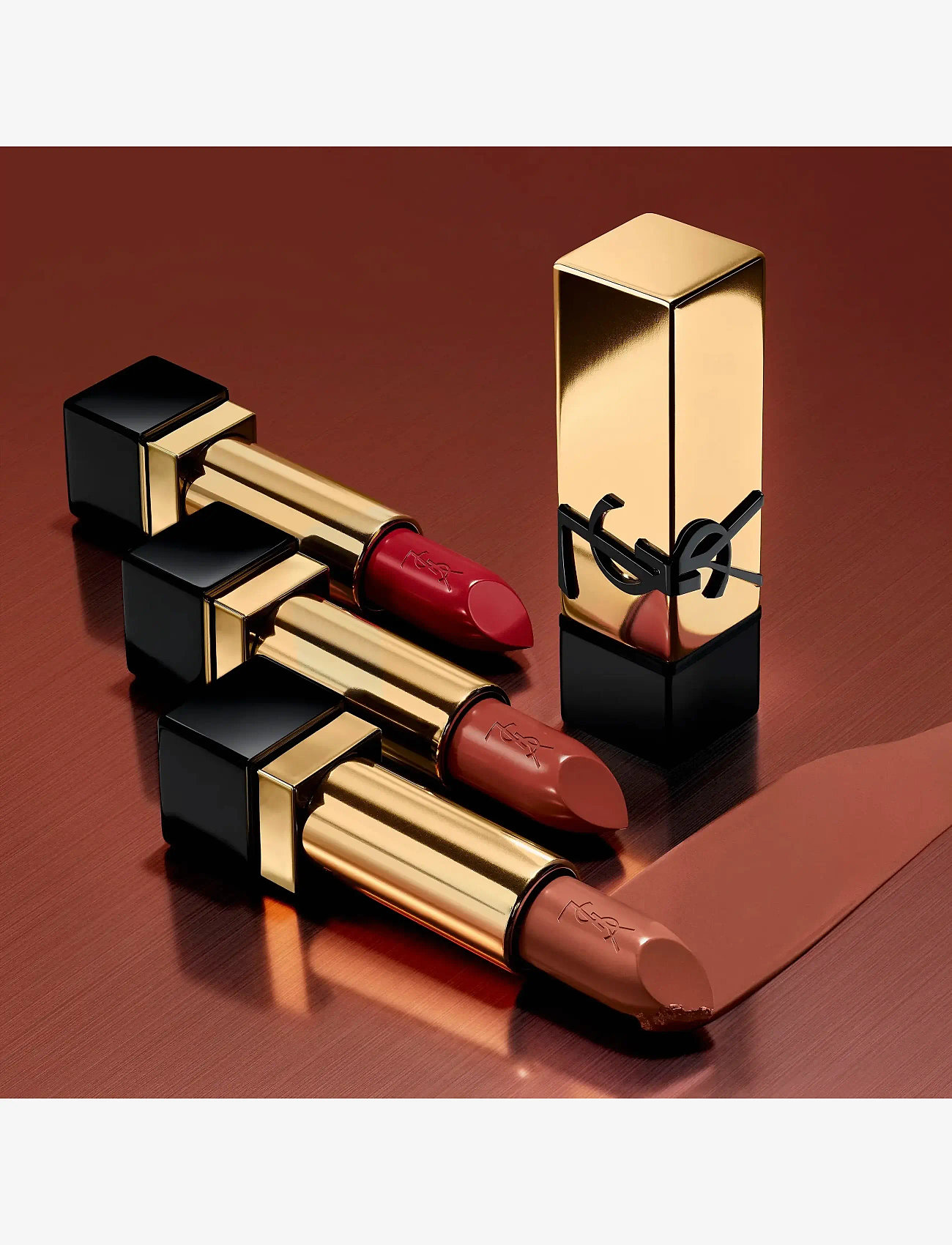 Yves Saint Laurent - Yves Saint Laurent Rouge Pur Couture Pure Color-In-Care Satin Lipstick - makeup - beige affair - 3