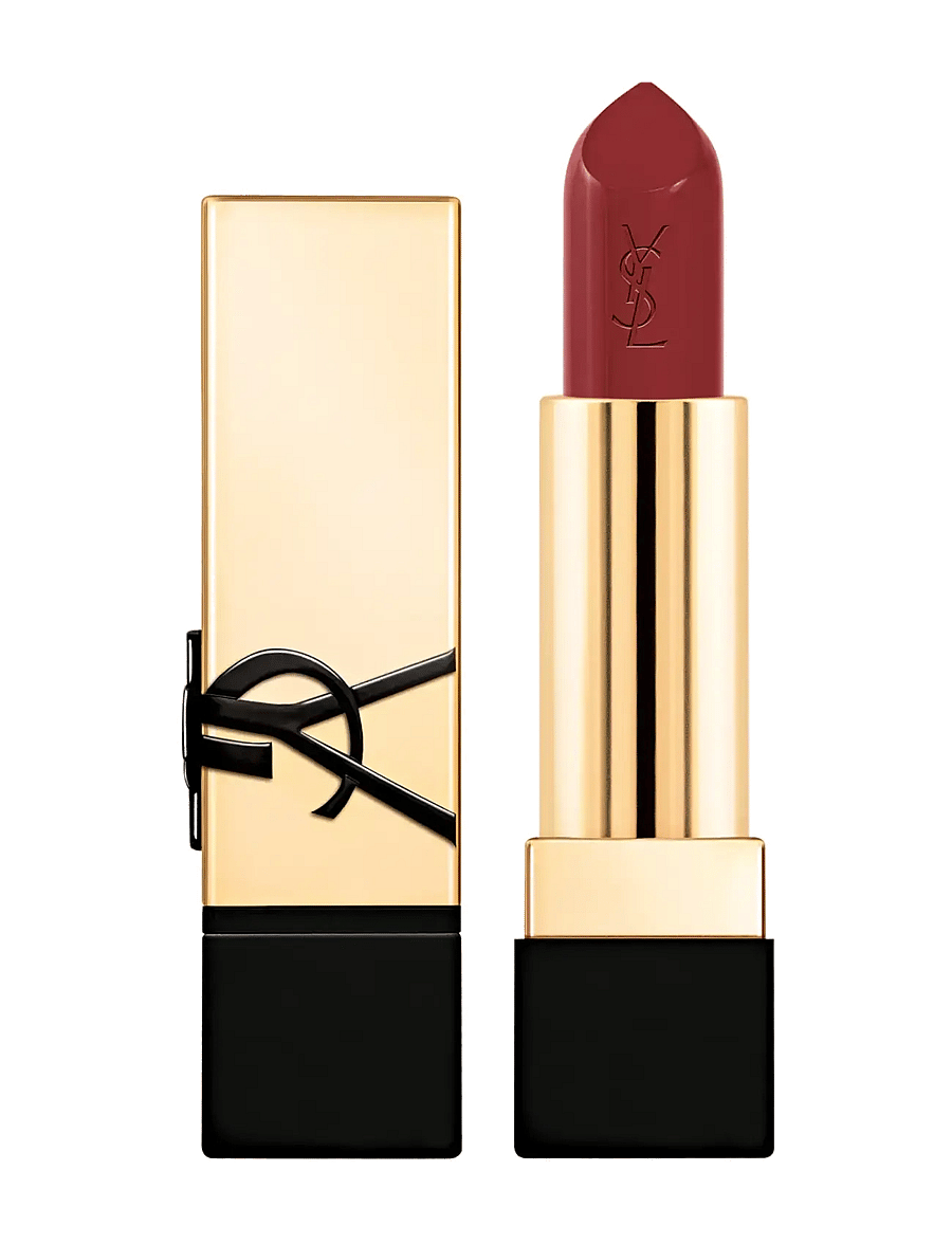 Yves Saint Laurent - Yves Saint Laurent Rouge Pur Couture Pure Color-In-Care Satin Lipstick 08 - smink - bitten brown - 0