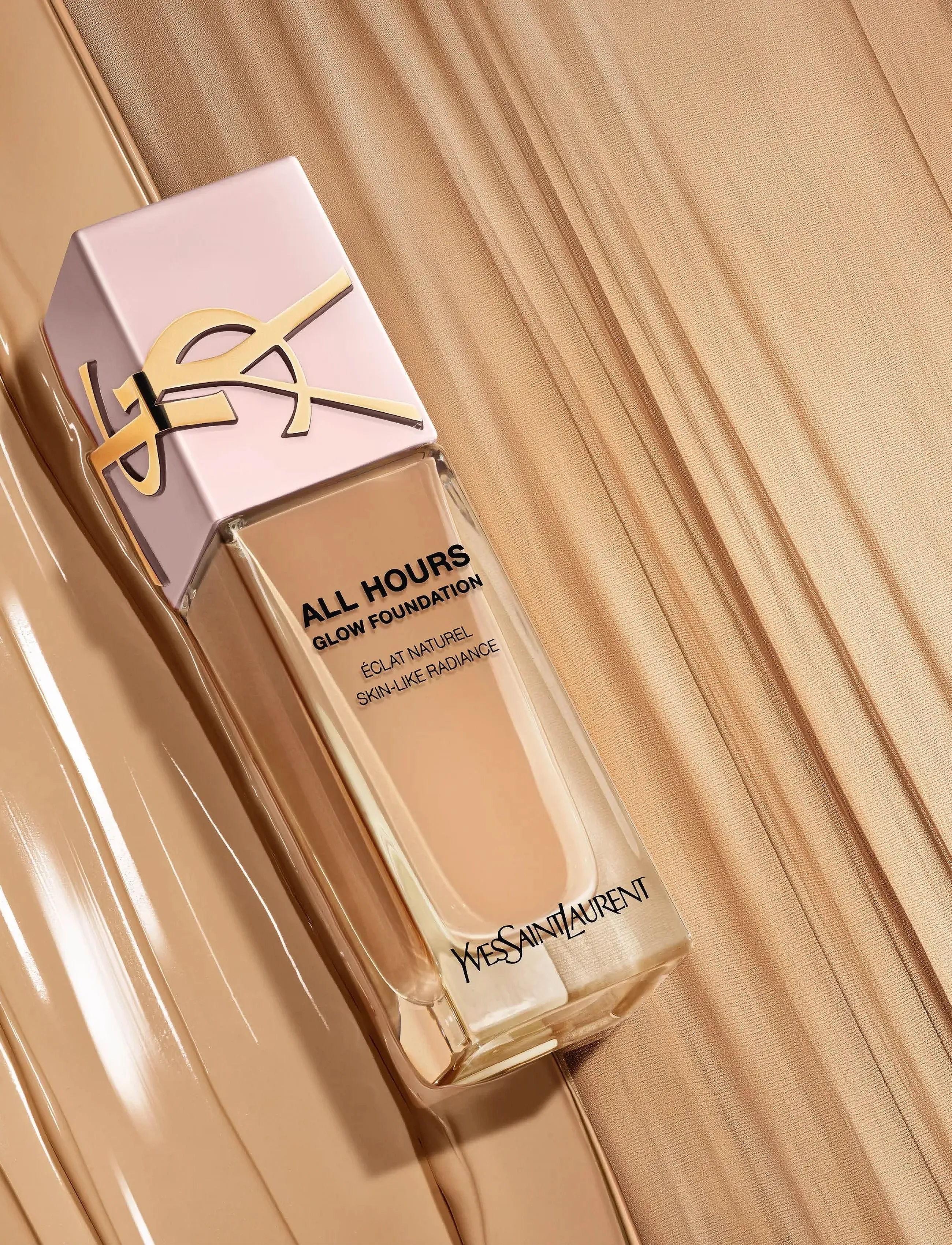 Yves Saint Laurent - YSL All Hours Glow Foundation LC3 - sminke - lc3 - 3