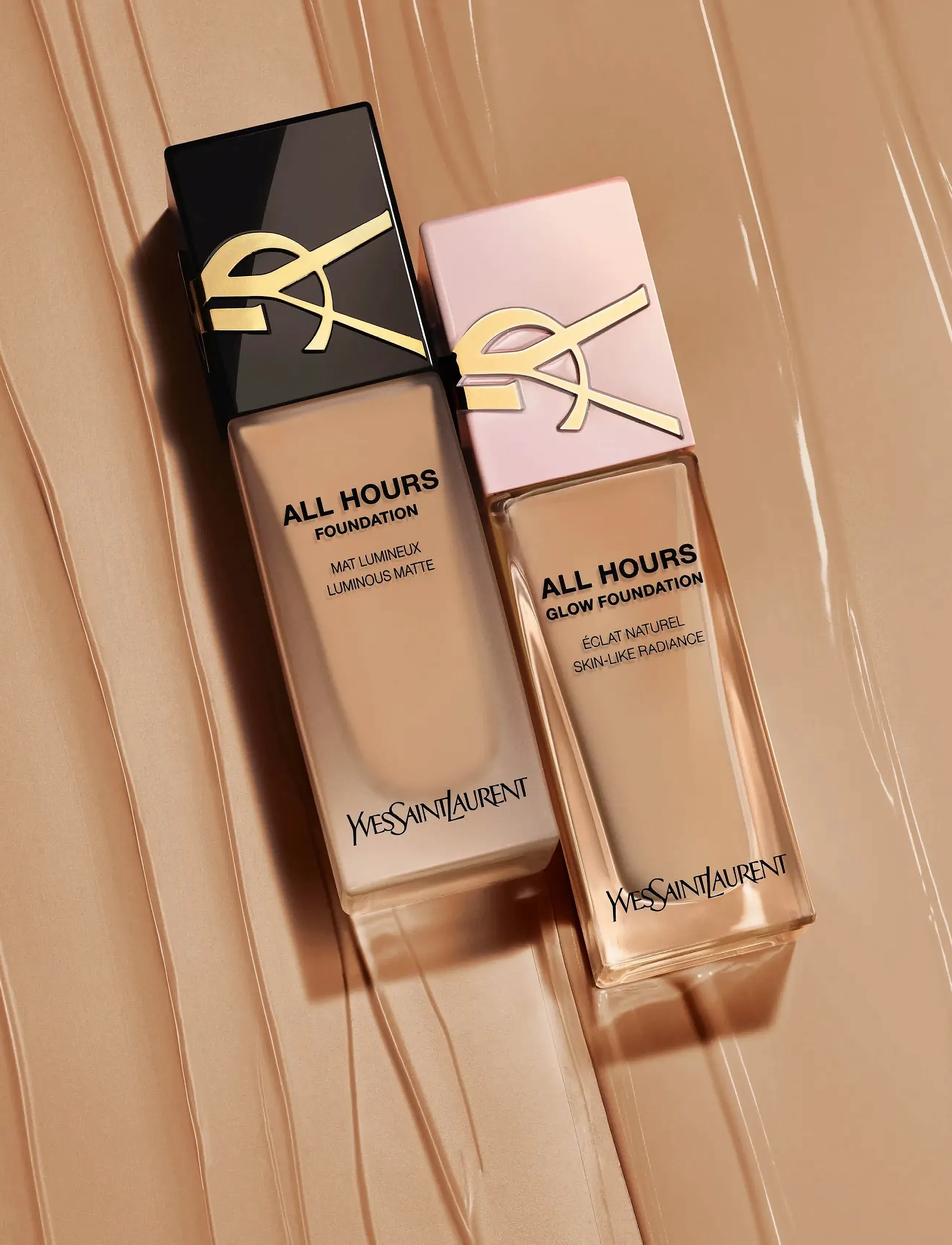 Yves Saint Laurent - YSL All Hours Glow Foundation LC3 - sminke - lc3 - 5