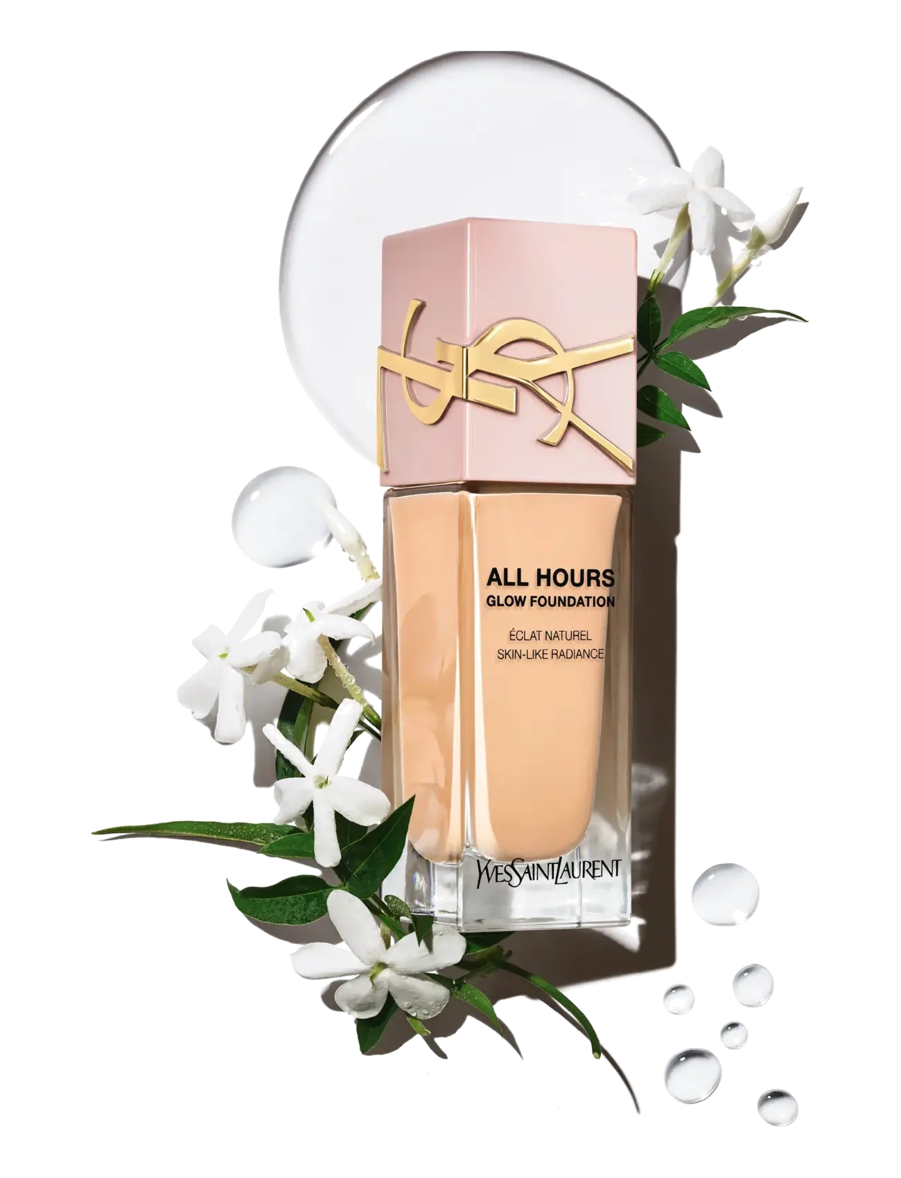 Yves Saint Laurent - YSL All Hours Glow Foundation - smink - ln8 - 3