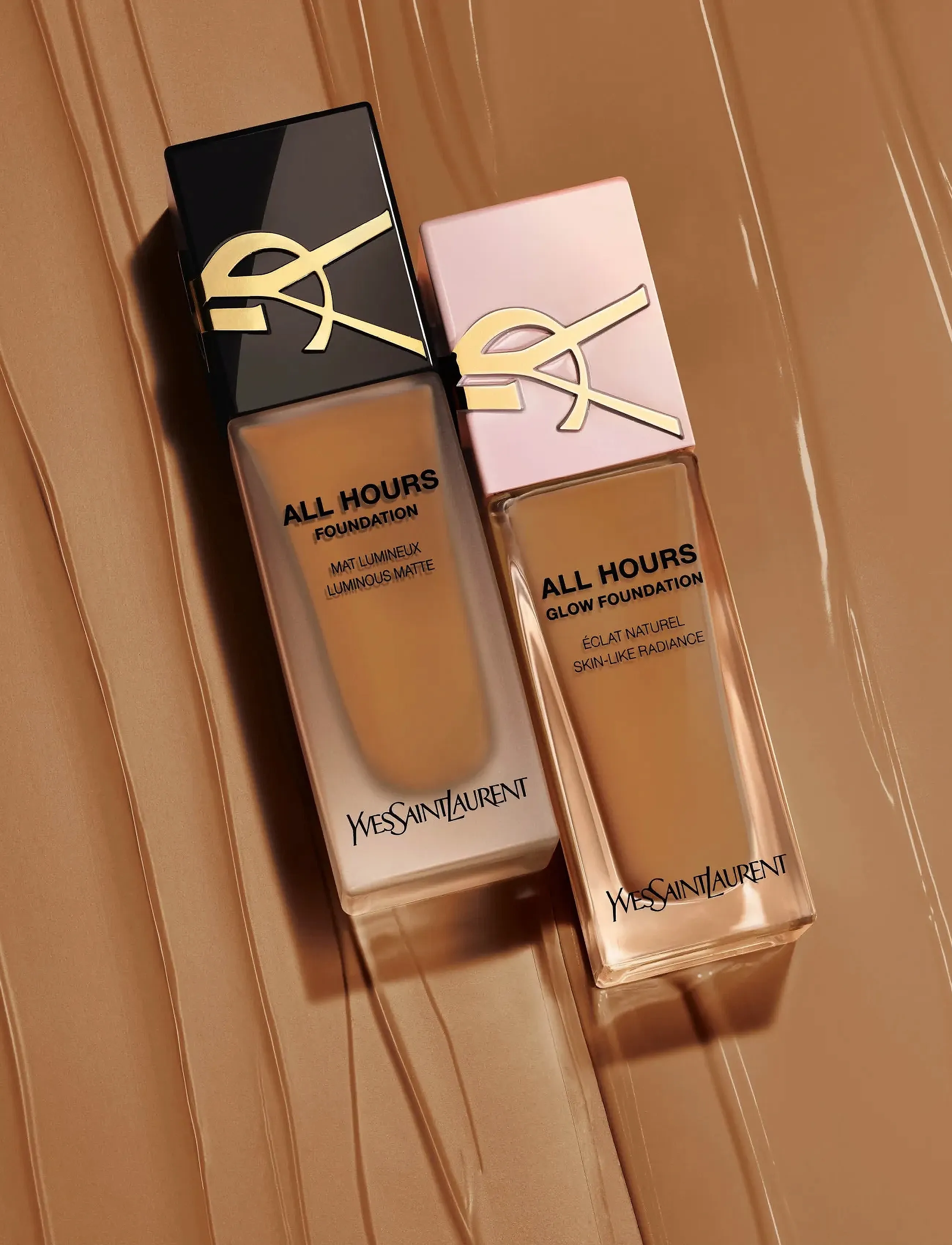 Yves Saint Laurent - YSL All Hours Glow Foundation - smink - dw7 - 5