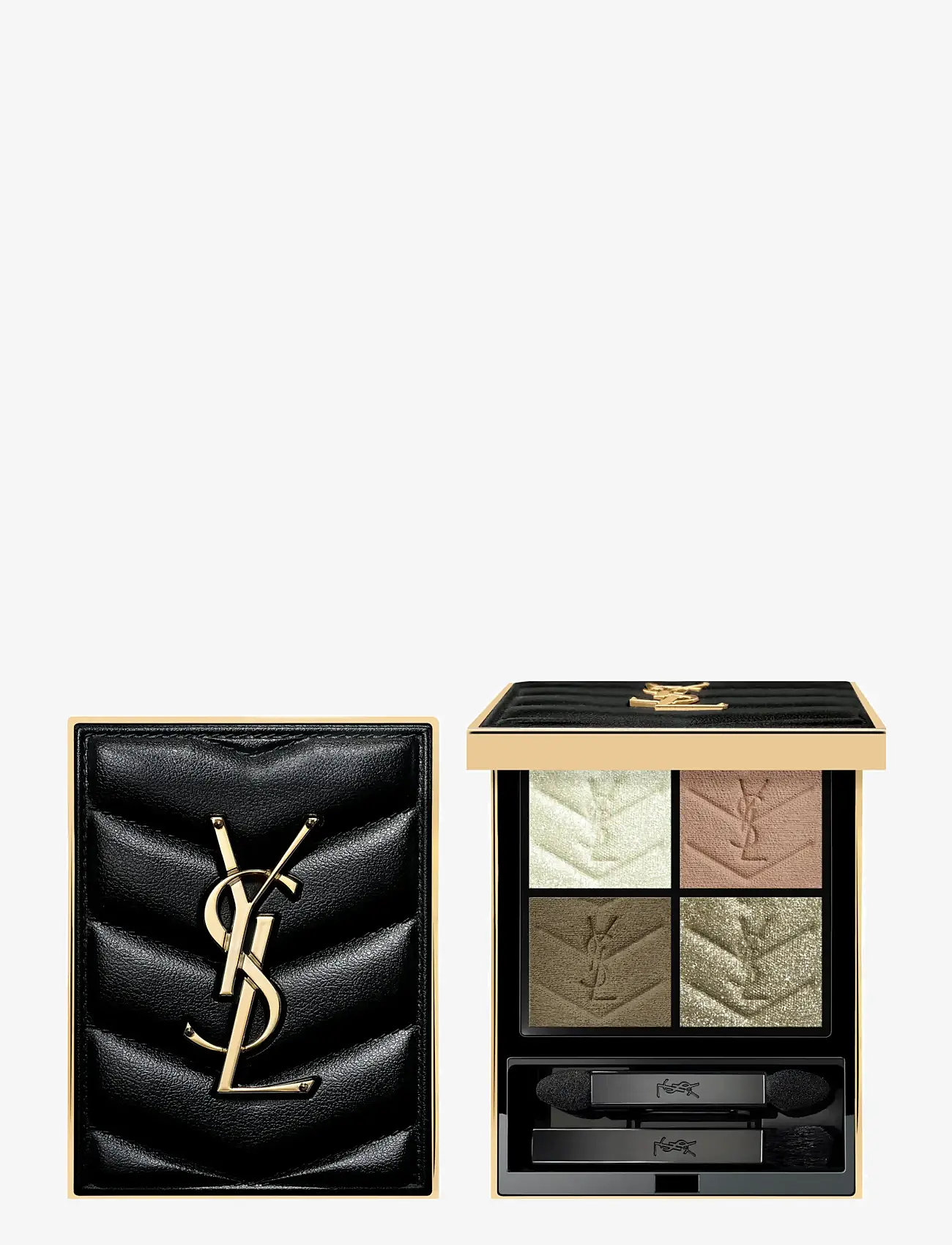 Yves Saint Laurent - Yves Saint Laurent Couture Mini Clutch - Ögon & bryn  - clear - 0