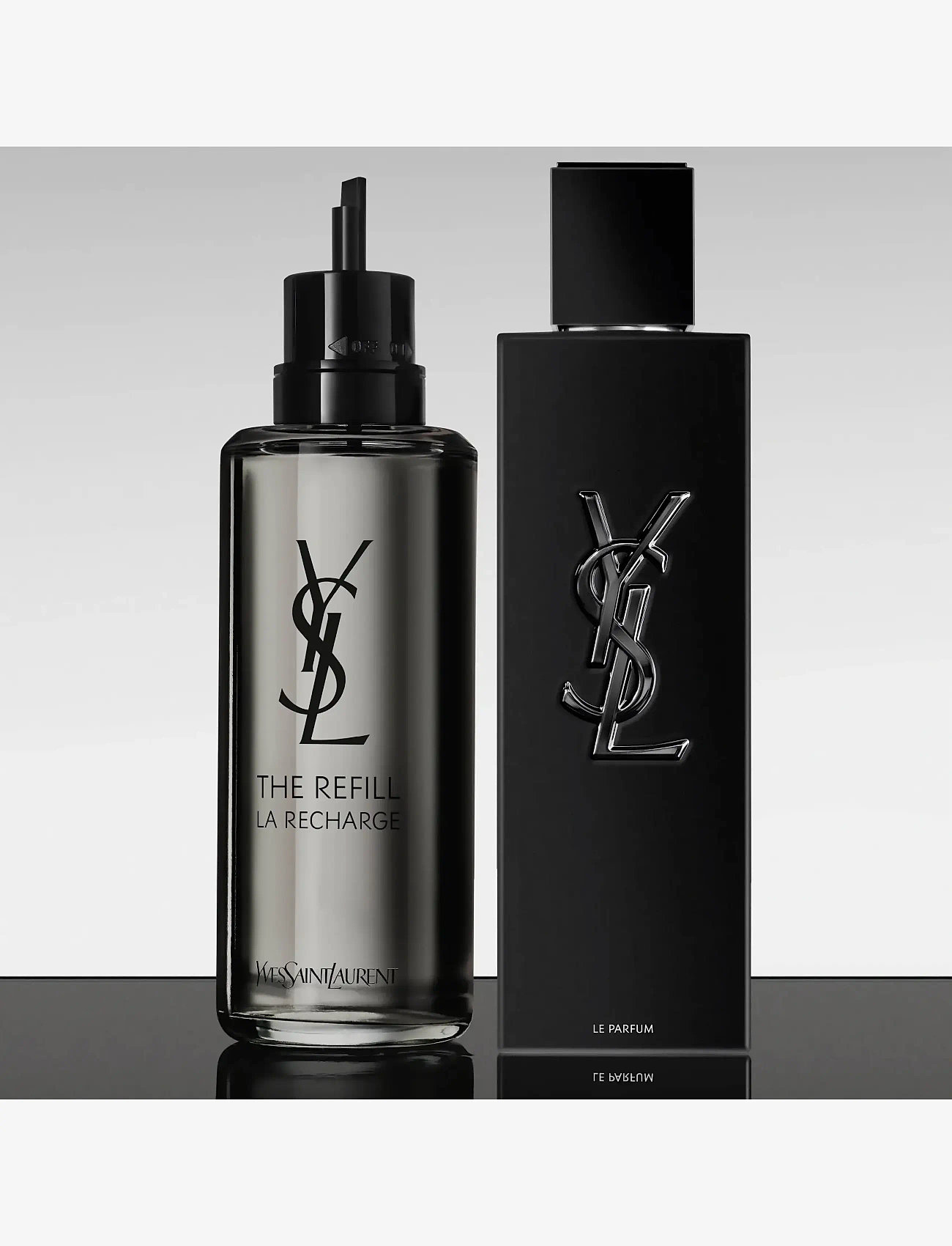 Yves Saint Laurent - Yves Saint Laurent MYSLF Le Parfum Refill 150ml - till honom  - clear - 3