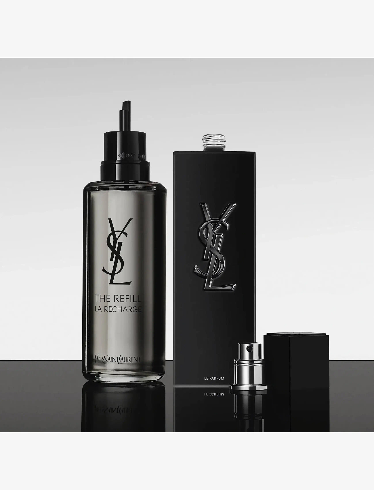 Yves Saint Laurent - Yves Saint Laurent MYSLF Le Parfum Refill 150ml - till honom  - clear - 4
