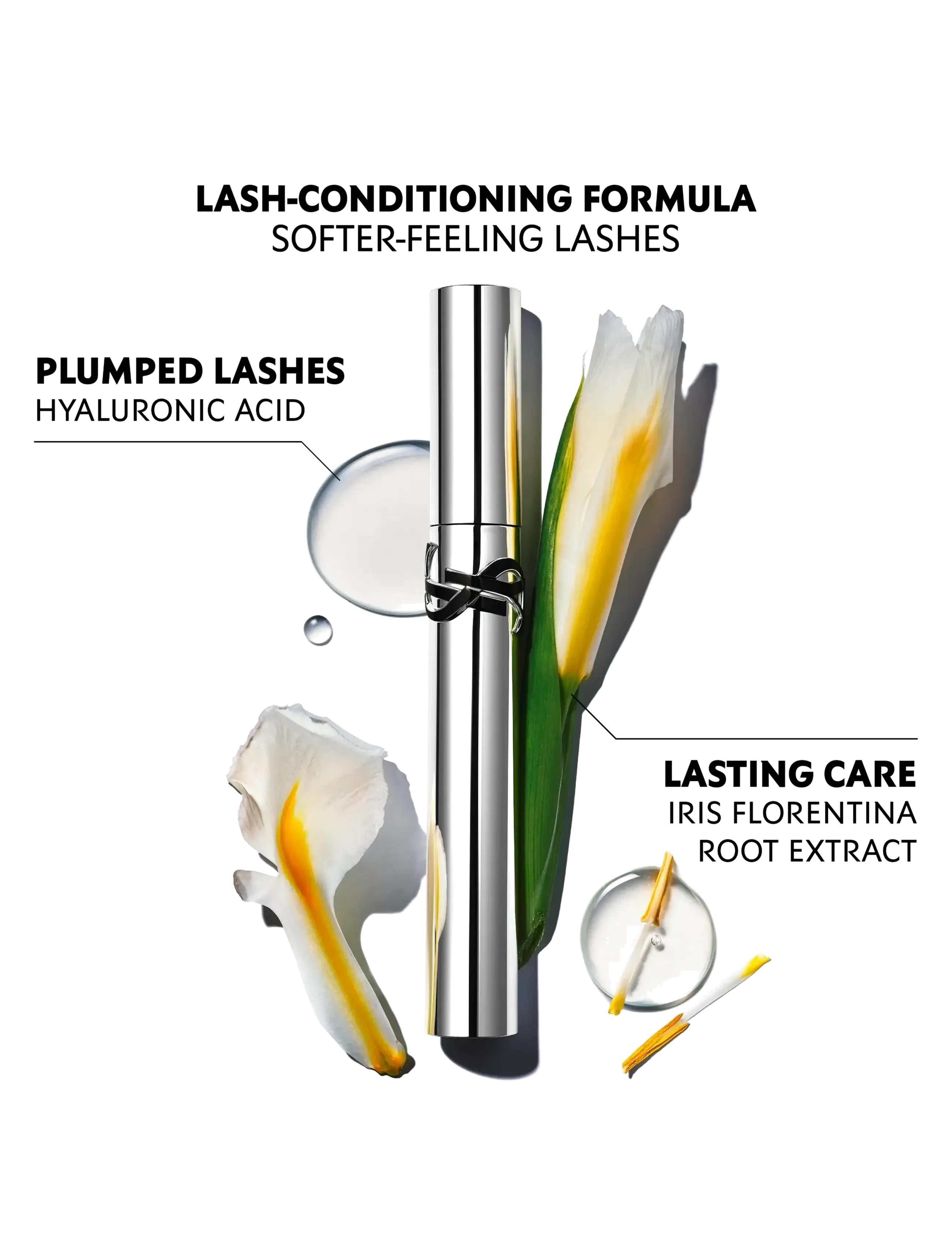 Yves Saint Laurent - LASH LATEX Lengthening & Lift Mascara - Øjne & bryn - clear - 2