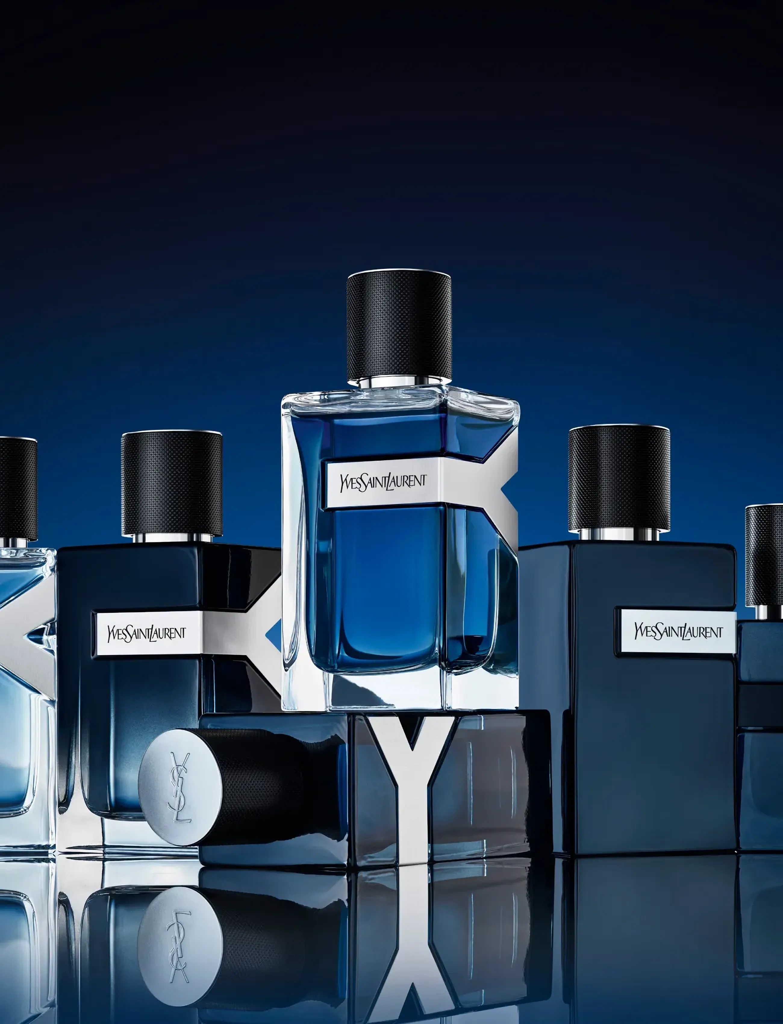 Yves Saint Laurent - Yves Saint Laurent Y Iced Cologne Eau de Toilette Intense - til ham  - clear - 5