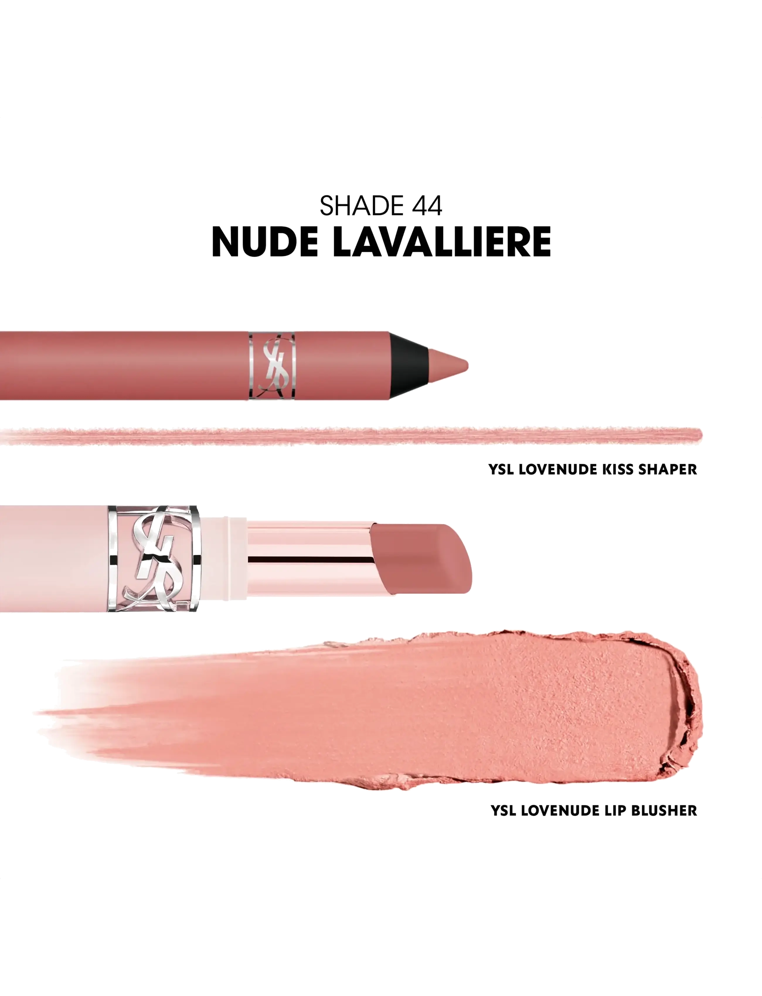Ysl Lovenude Lip Blusher Soft Blurring Lip 6