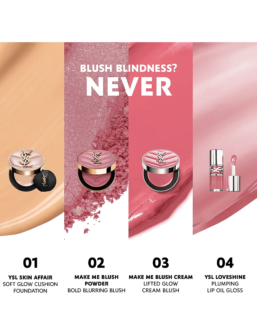 Yves Saint Laurent - Yves Saint Laurent Make Me Blush Cream Lifted Glow Cream Blush - makeup - raspberry glaze - 5