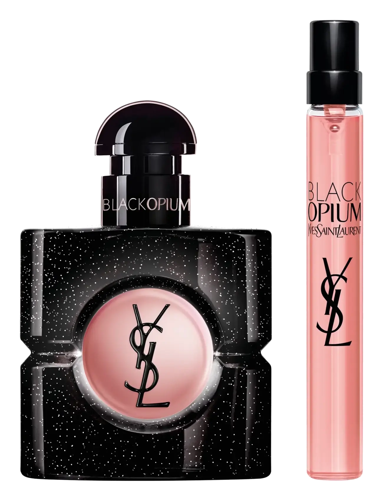 Yves Saint Laurent Black Opium Eau De Parfum Holiday Gift Set 30Ml + 10Ml Travel Size, Parfumee, Nude, Str: 1 PCE