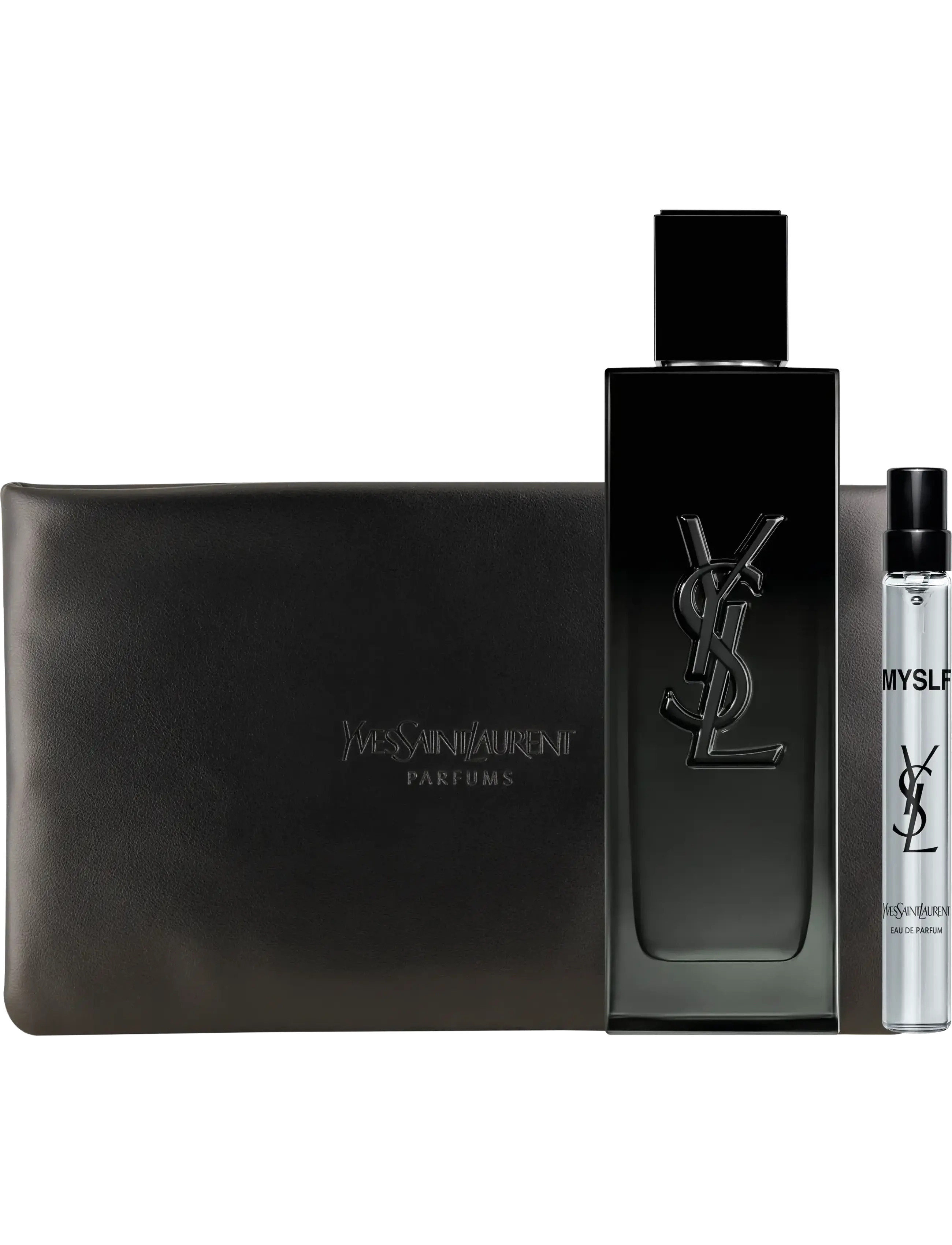 Yves Saint Laurent Yves Saint Laurent MYSLF Eau de Parfum Holiday Gift Set 100ml + 10ml Travel Size + Pouch - Gavesæt - CLEAR / undefined
