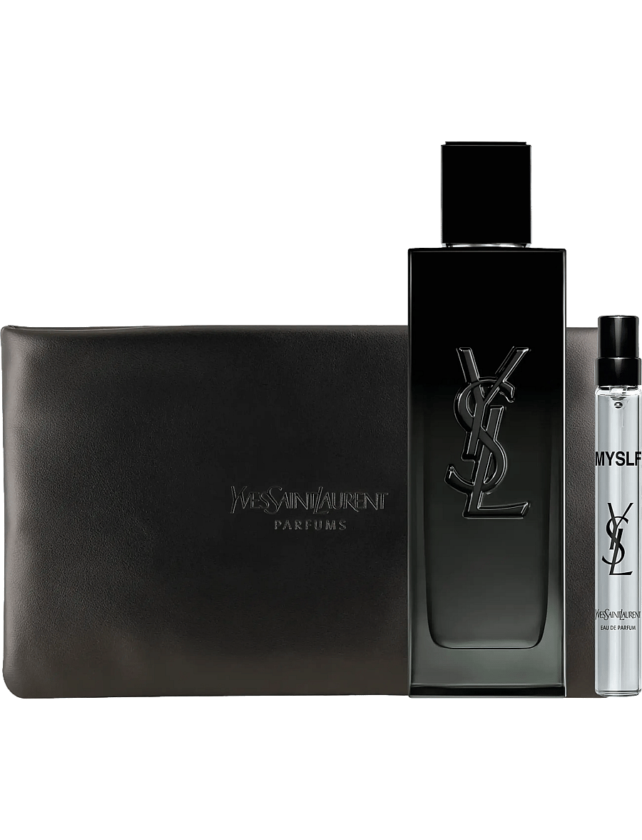 Yves Saint Laurent - Yves Saint Laurent MYSLF Eau de Parfum Holiday Gift Set 100ml + 10ml Travel Size + Pouch - miehille - clear - 0