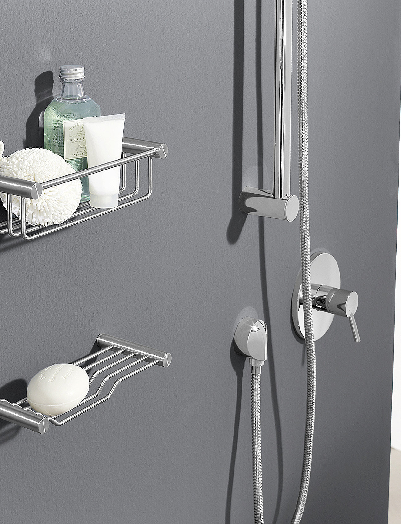 Zack - CIVIO soap holder - soap dispensers & dishes - silver - 1