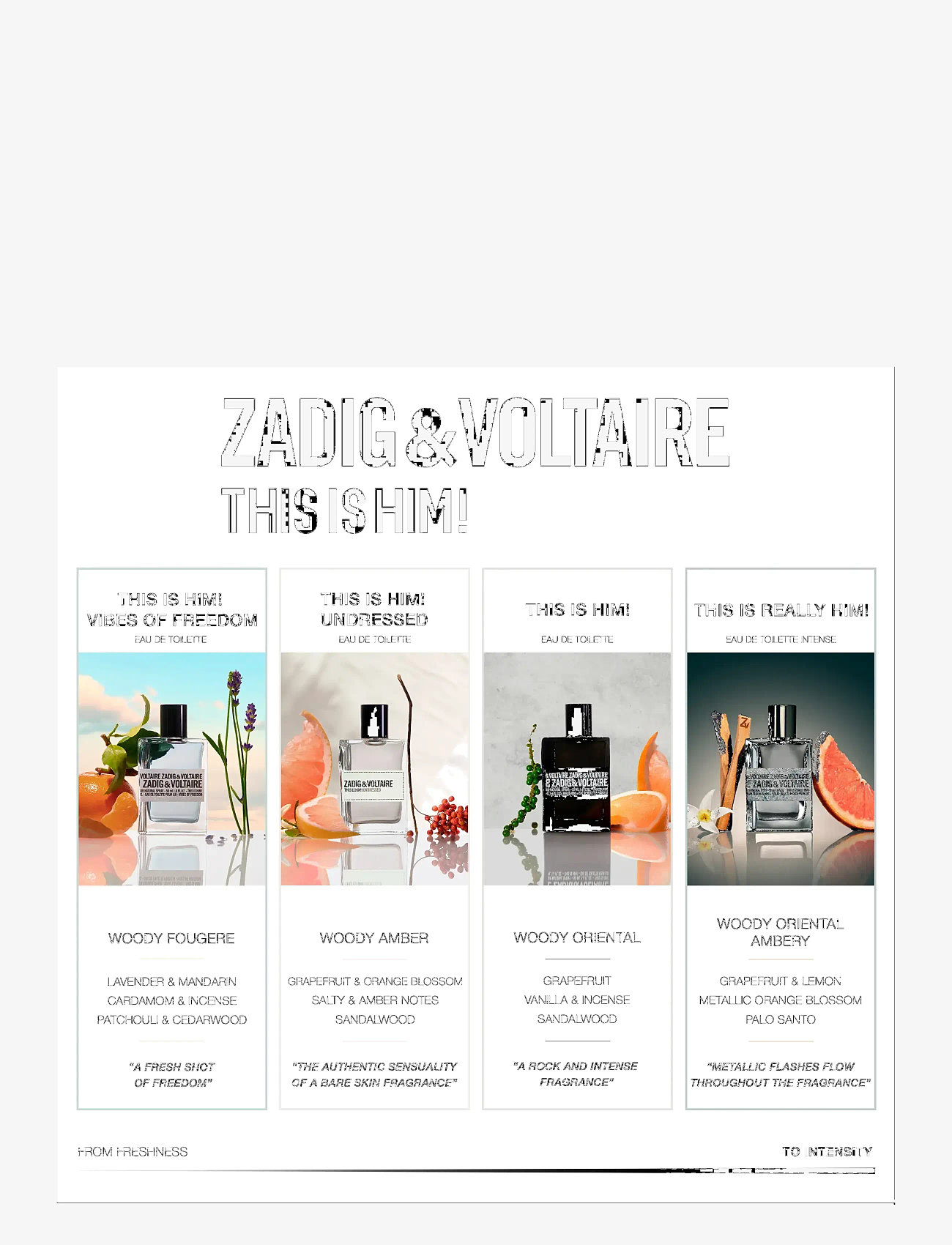Zadig & Voltaire Fragrance - This is Him! EdT - til ham  - clear - 4