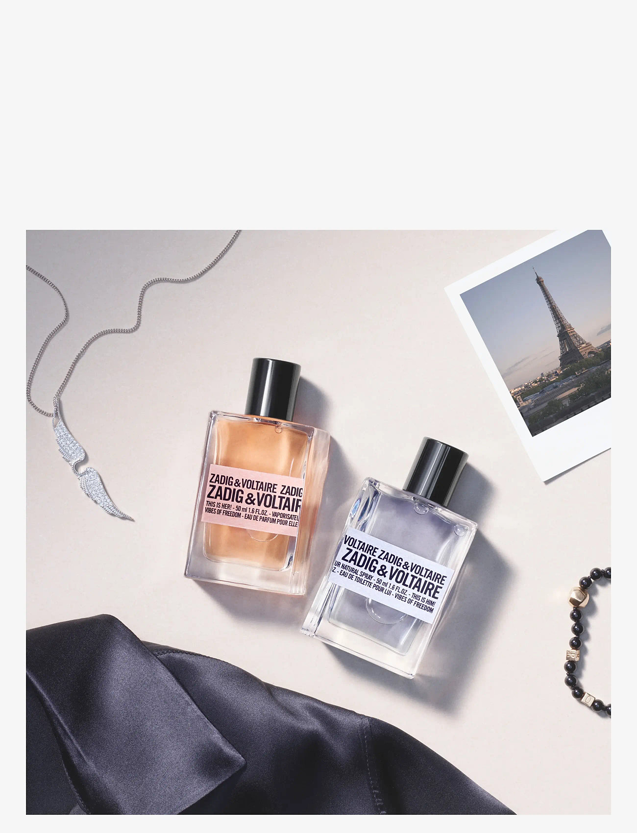 Zadig & Voltaire Fragrance - This is Him! Vibes of Freedom EdT - till honom  - clear - 2