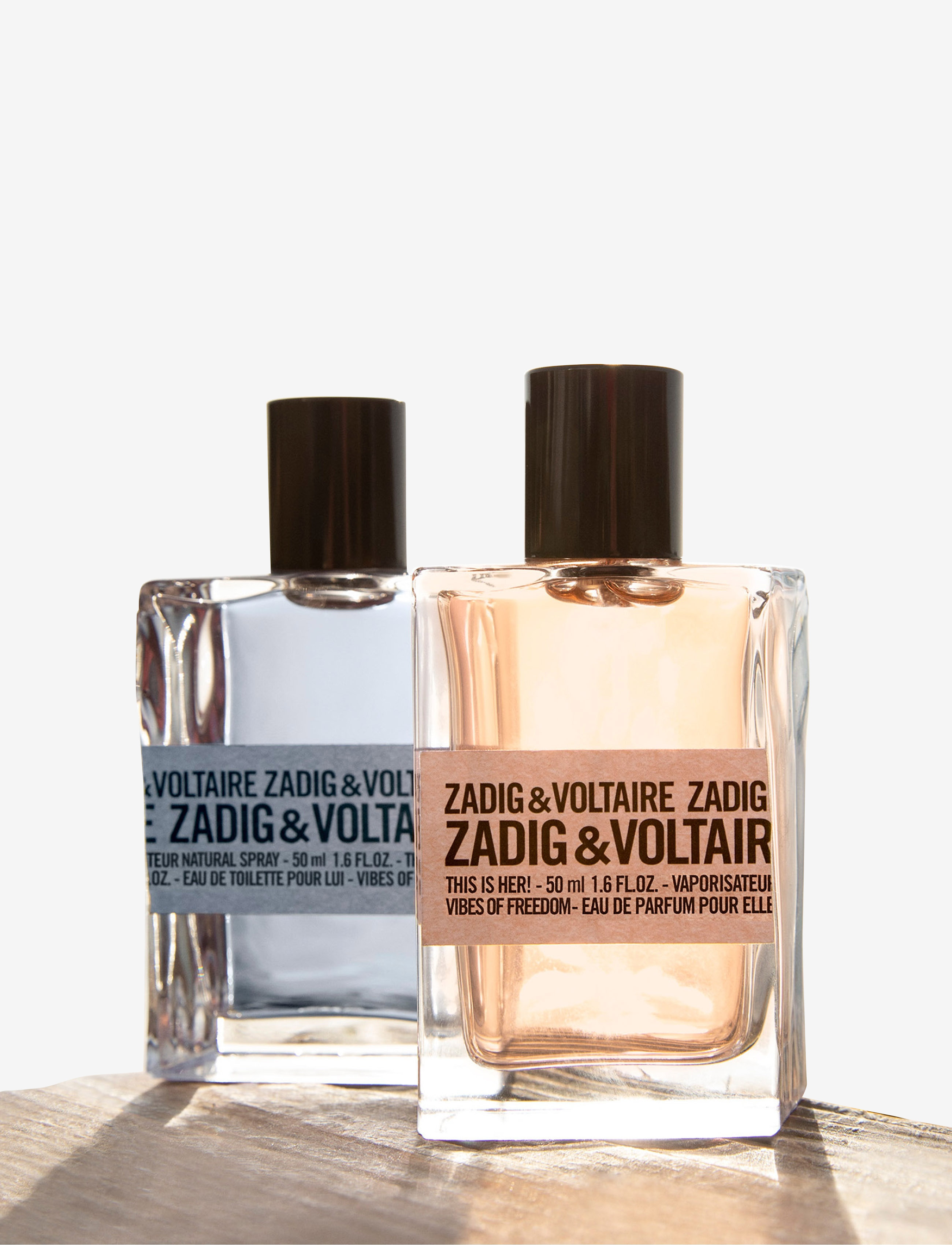 Zadig & Voltaire Fragrance - This is Him! Vibes of Freedom EdT - till honom  - clear - 4